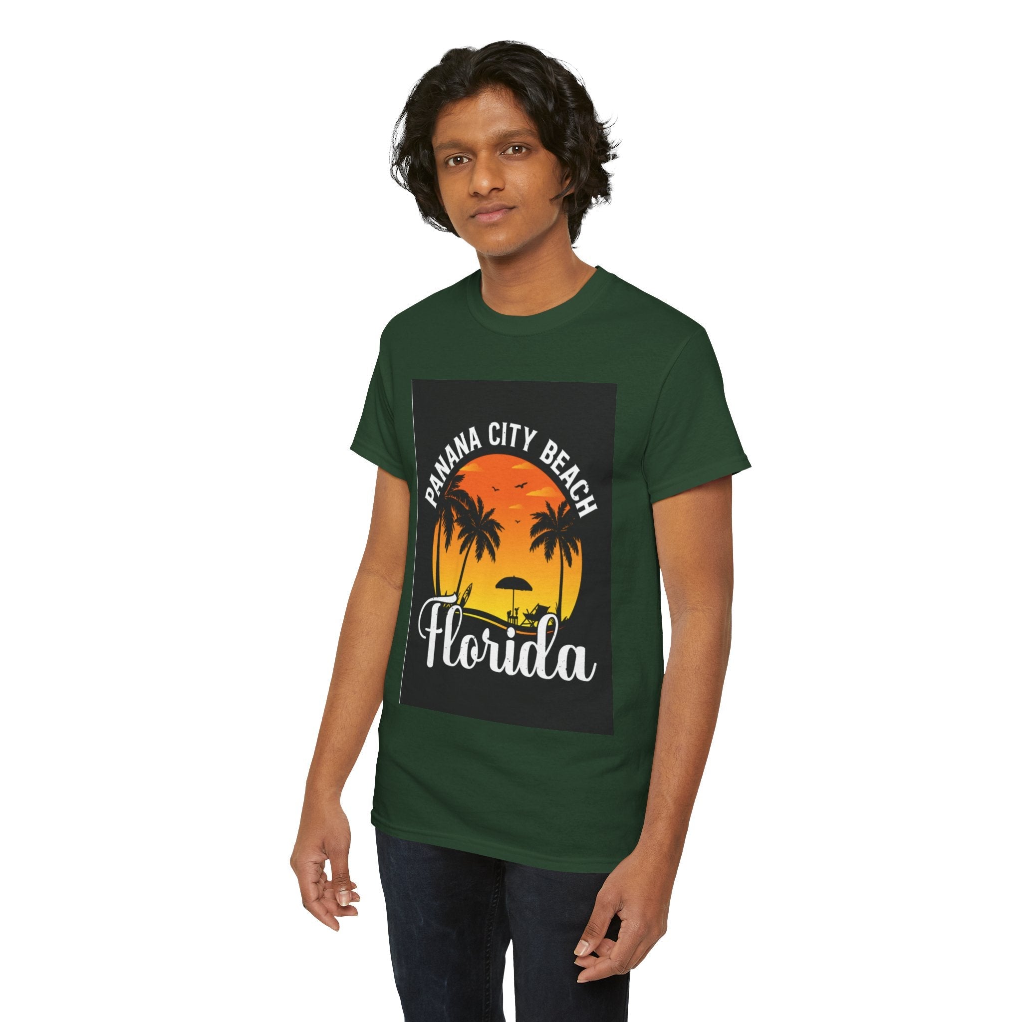 Sunset Beach Florida Vacation T-Shirt Printify