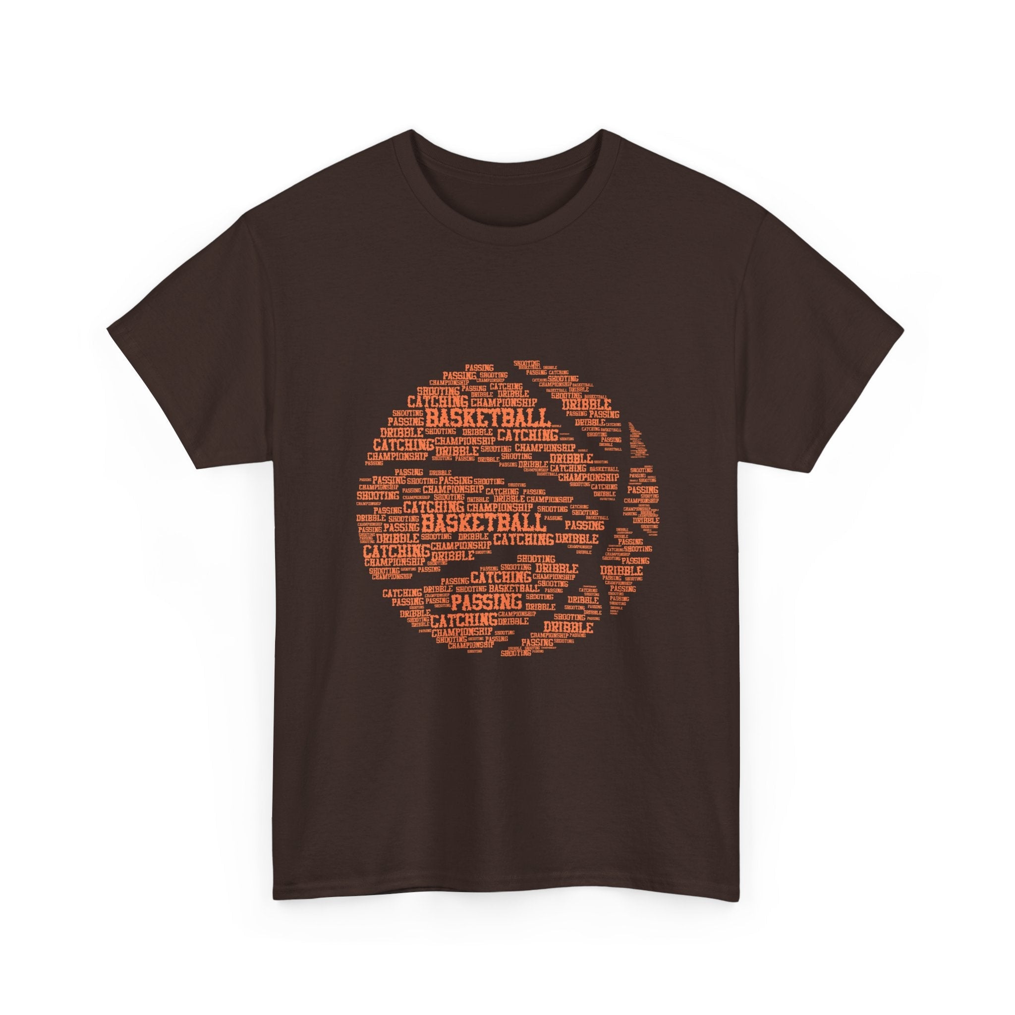 Basketball Word Art Unisex T- Shirt Printify