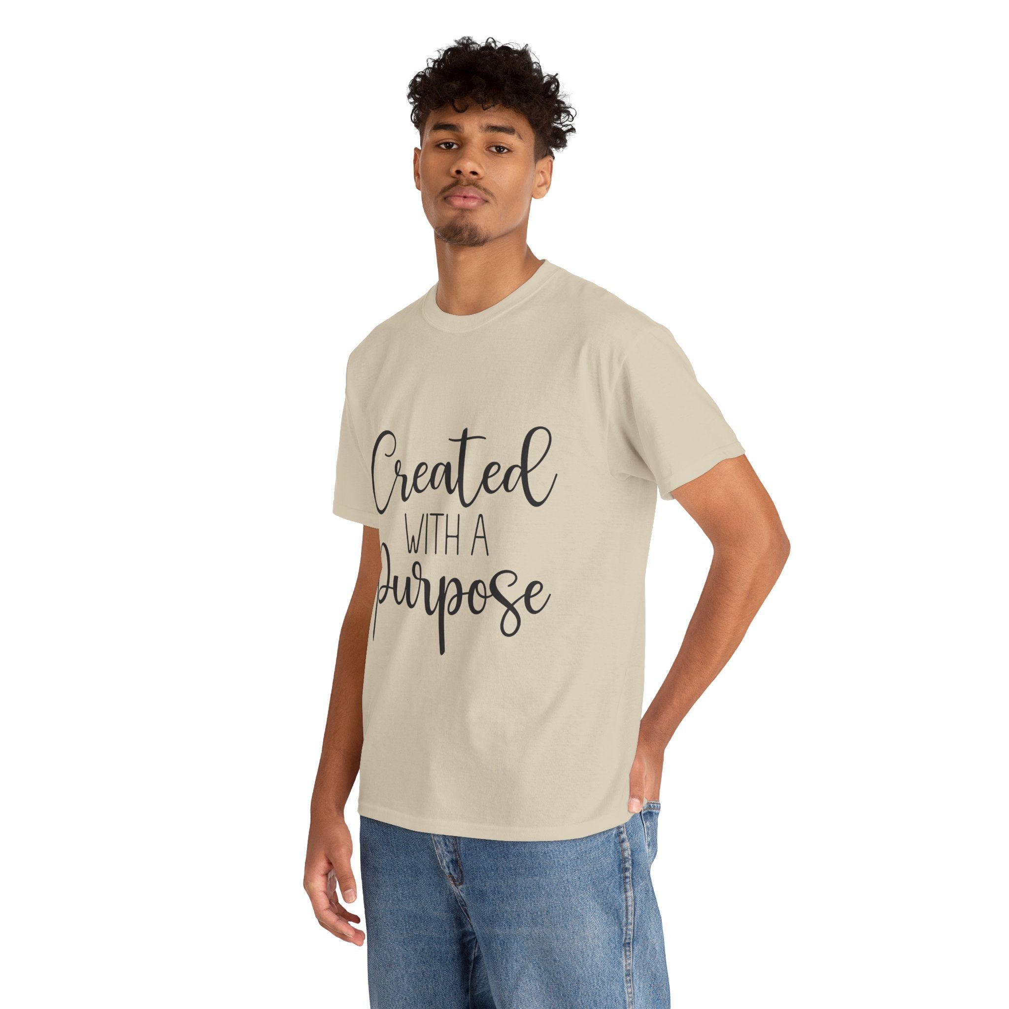Created with a Purpose Unisex T- Shirt Printify