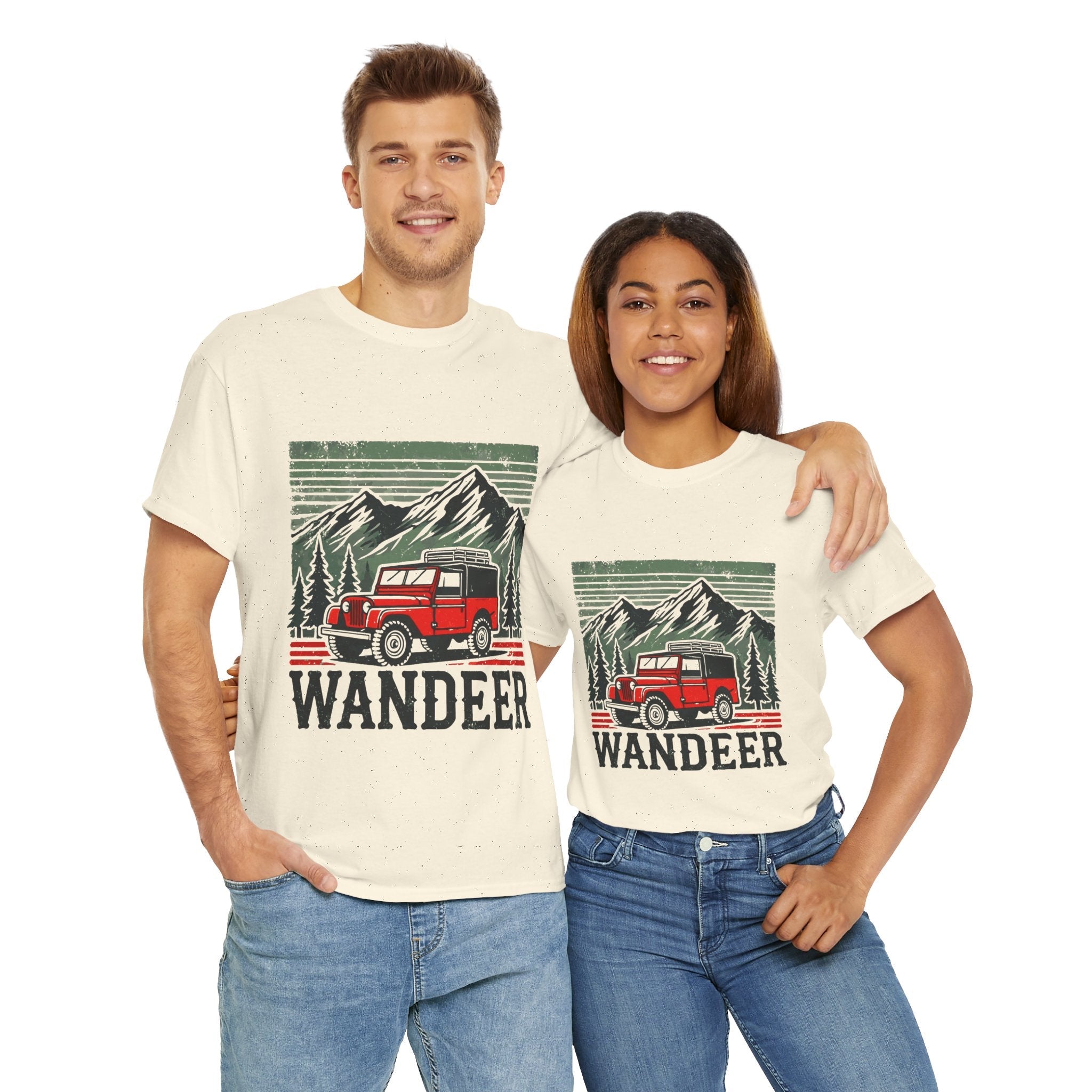 Wanderer Adventure Graphic T-Shirt Printify