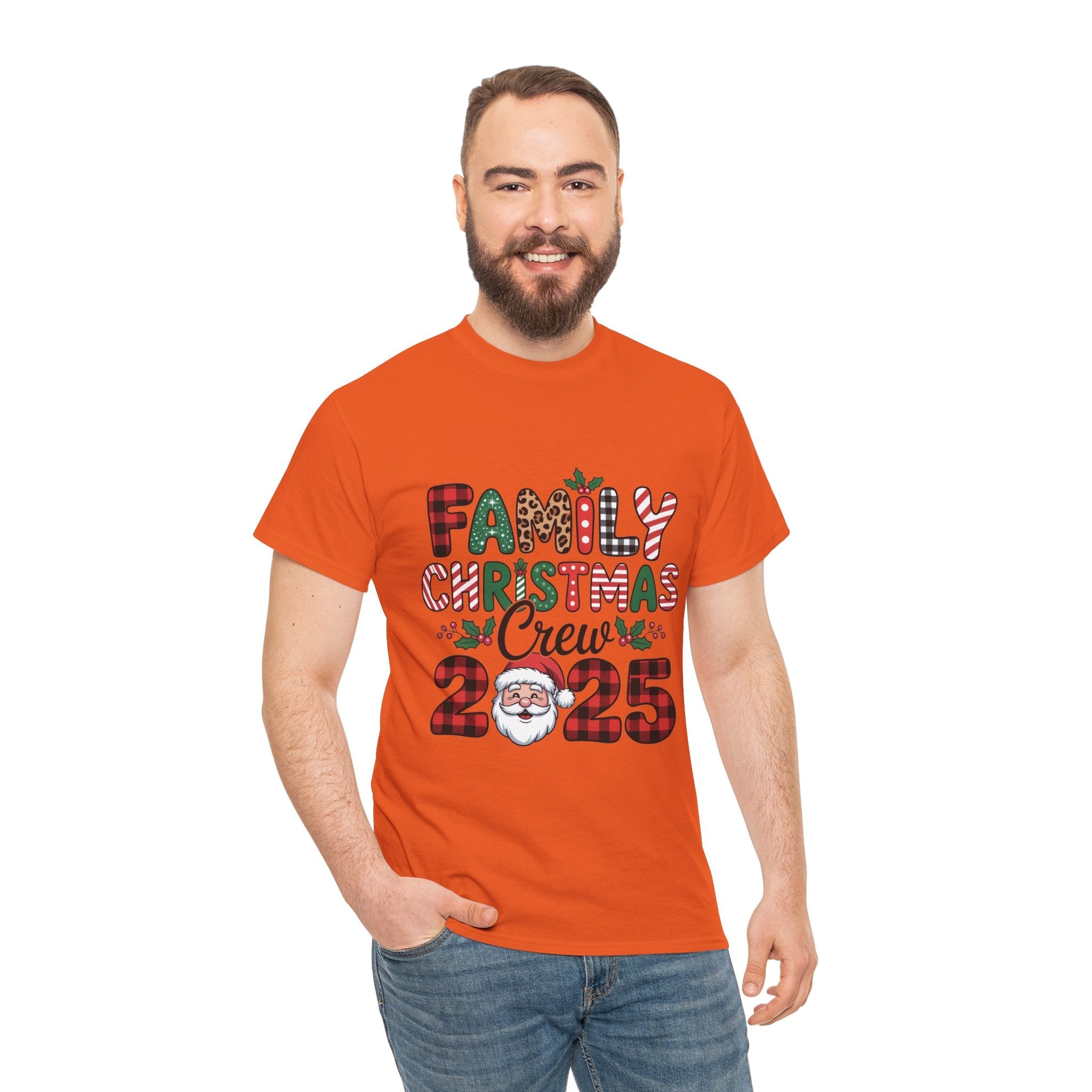 Family Christmas Crew 2025 T-Shirt Printify
