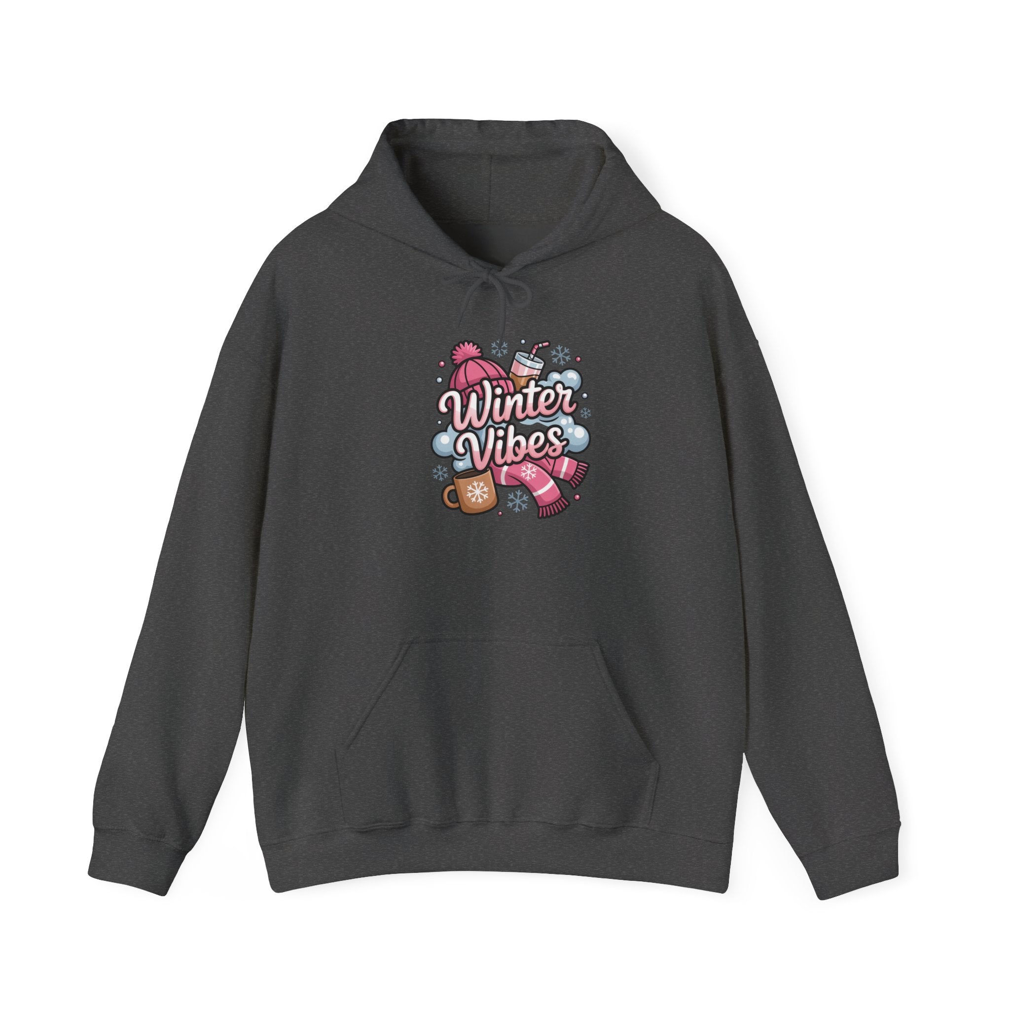 Cozy Winter Vibes Hoodie Printify