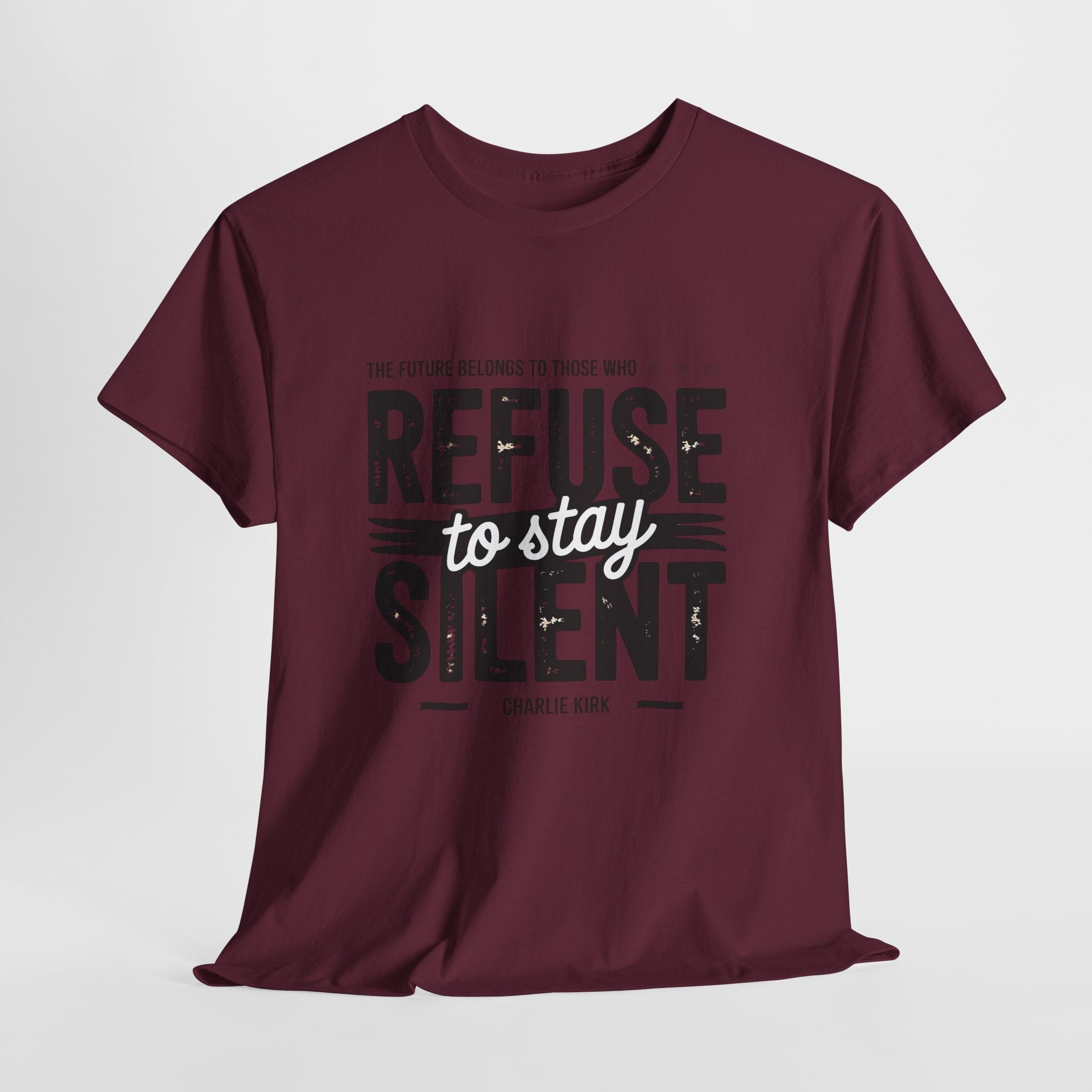 Refuse to Stay Silent Graphic T-Shirt Printify