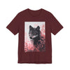 Artistic Wolf Graphic T- Shirt Printify