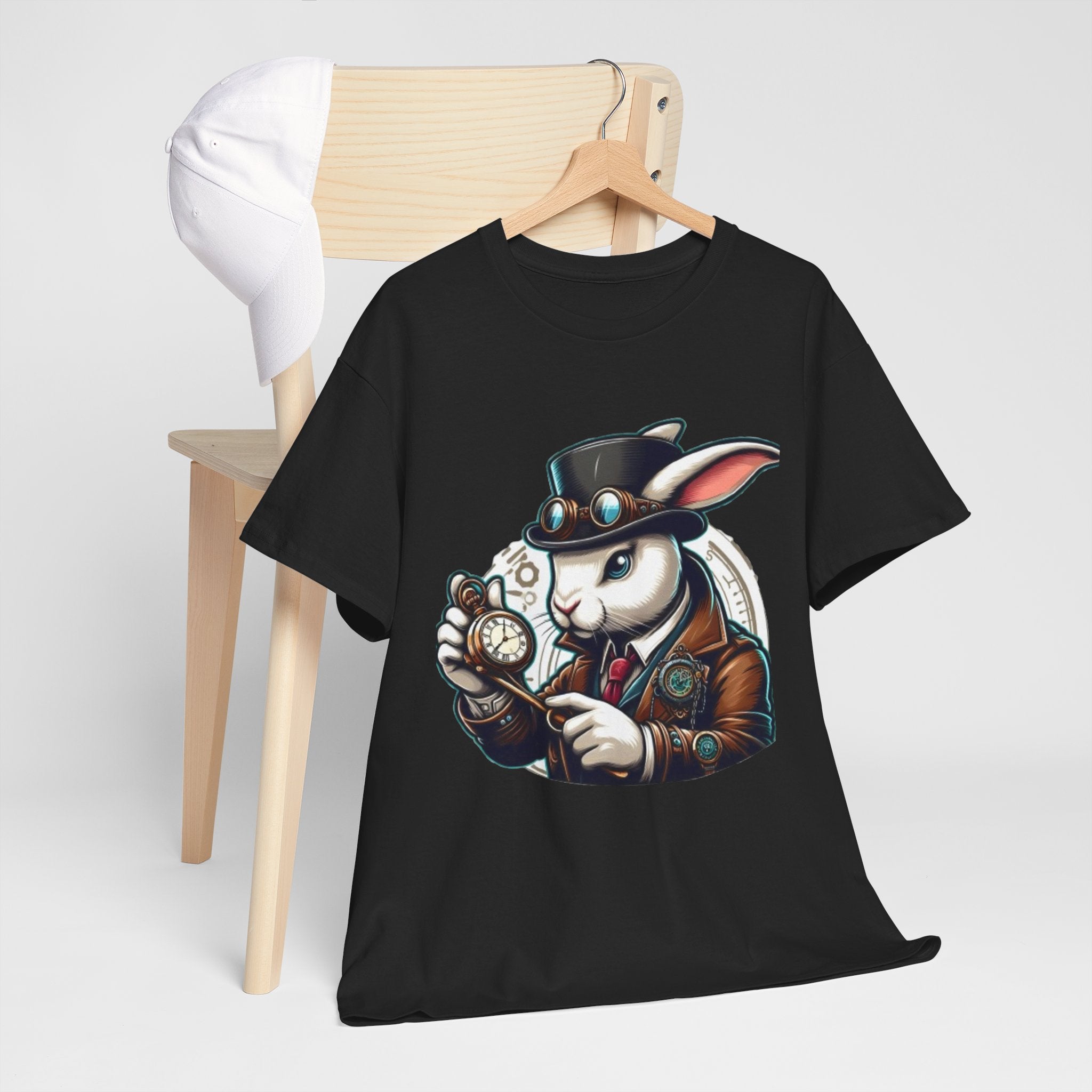 Detective Vintage Rabbit T-Shirt Printify