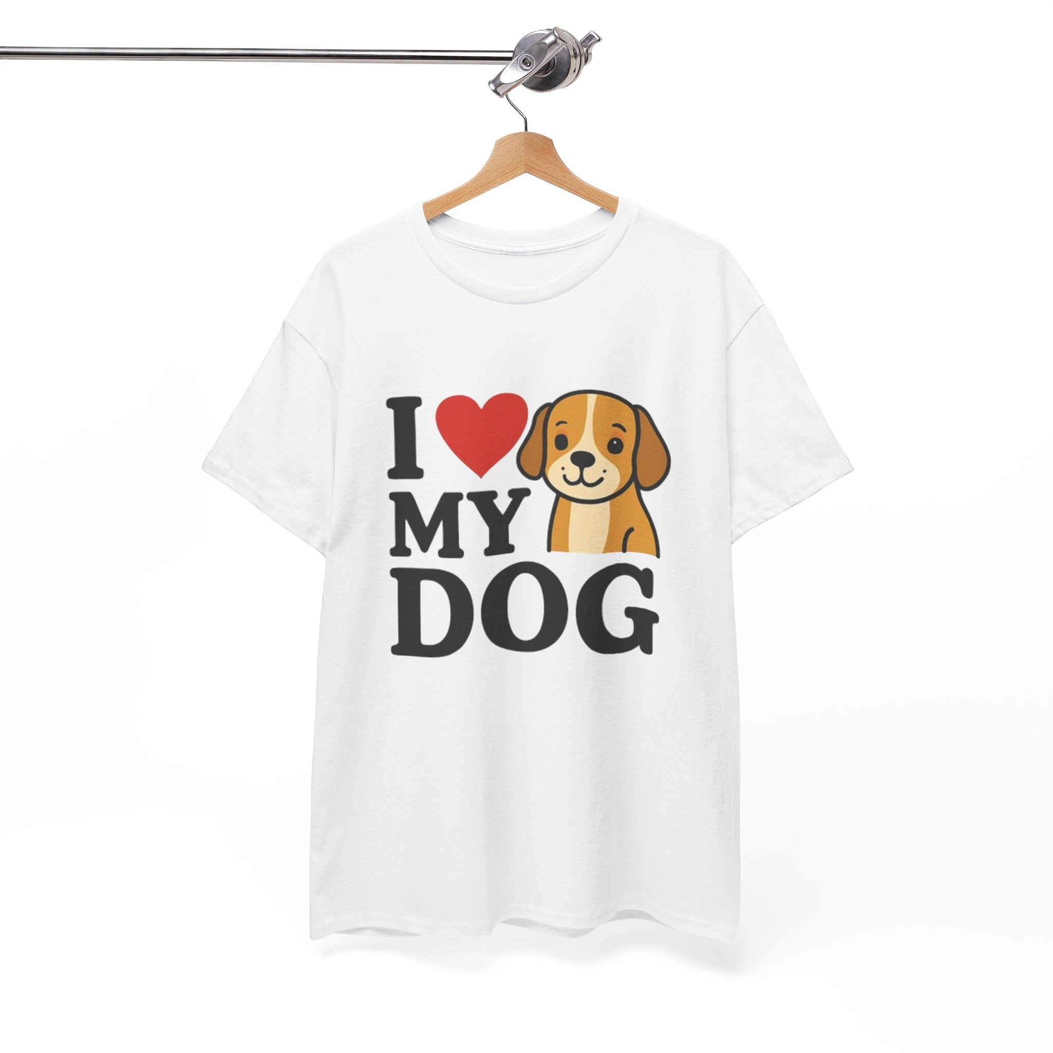 I Love My Dog Unisex T-Shirt Printify