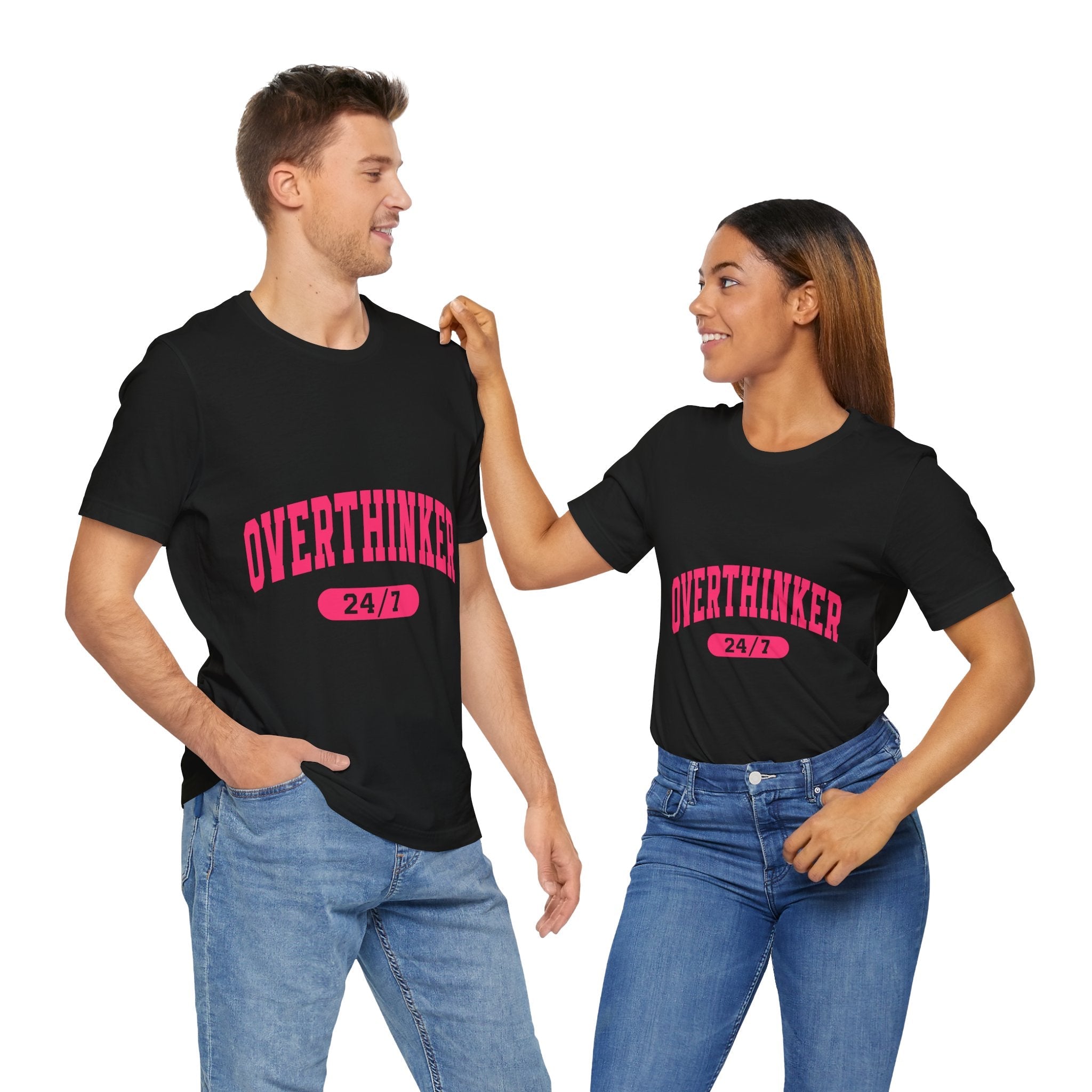 Overthinker Unisex Graphic Shirt Printify
