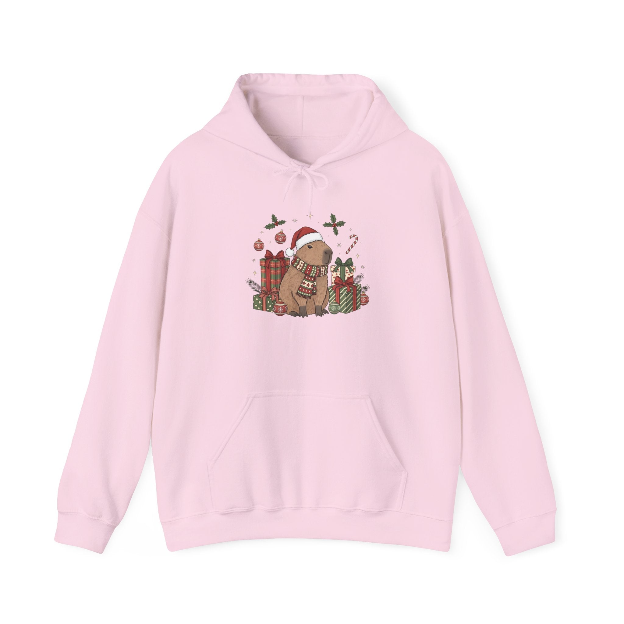 Cute Christmas Sloth Hoodie Printify