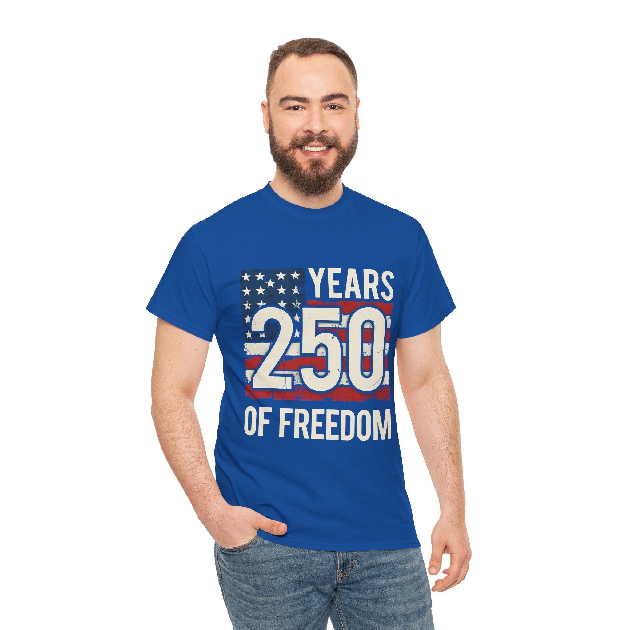 Celebrate 250 Years of Freedom Unisex T-Shirt Printify