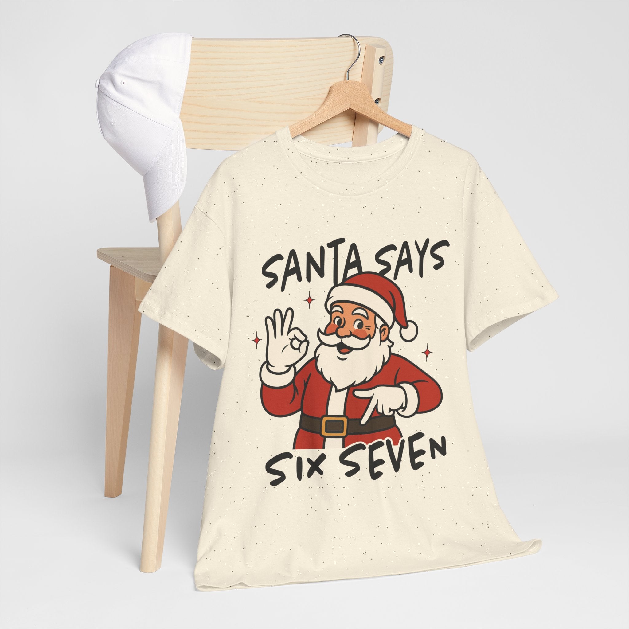 Santa Says Six Seven Unisex T- Shirt Printify