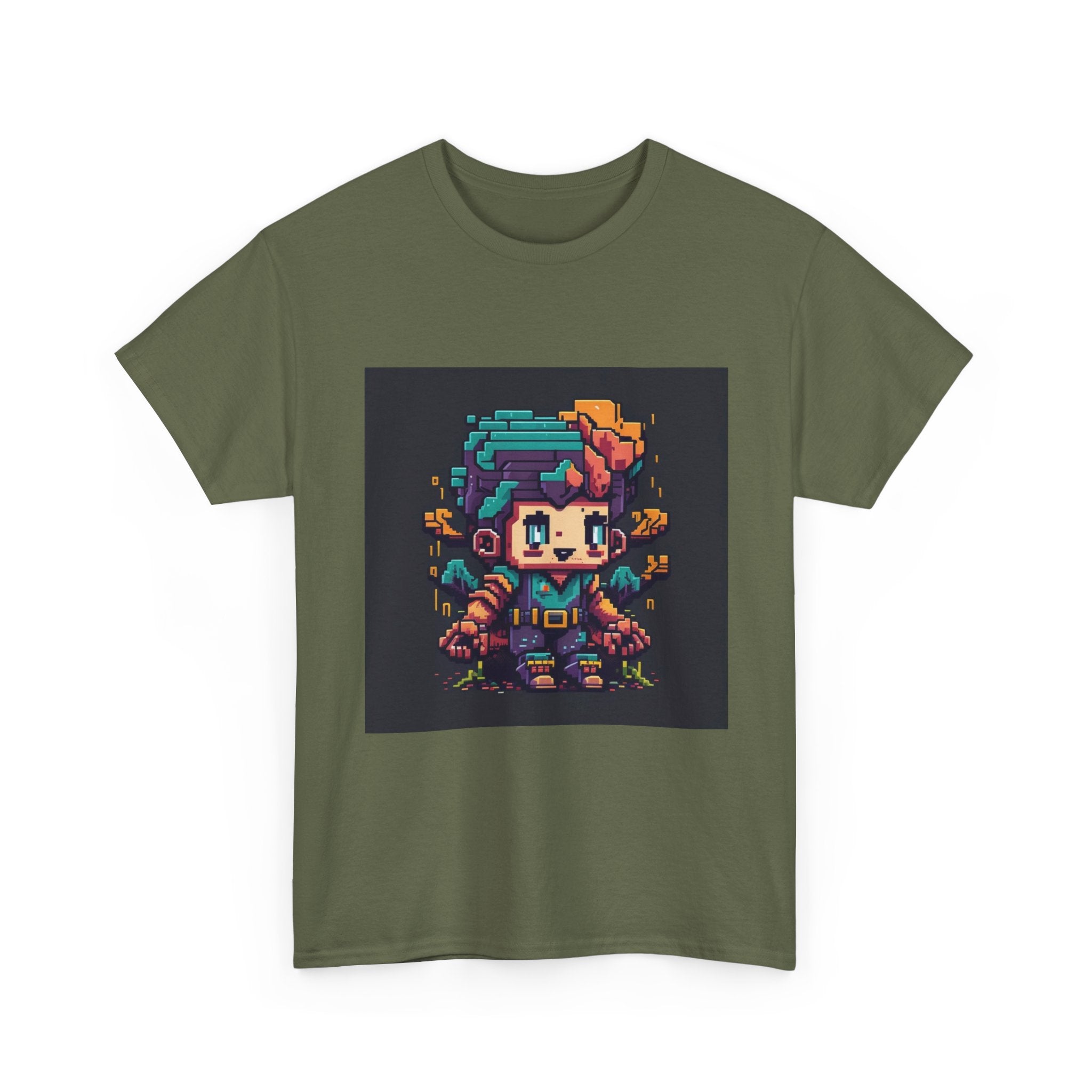 Pixel Art Retro Gamer T- Shirt Printify