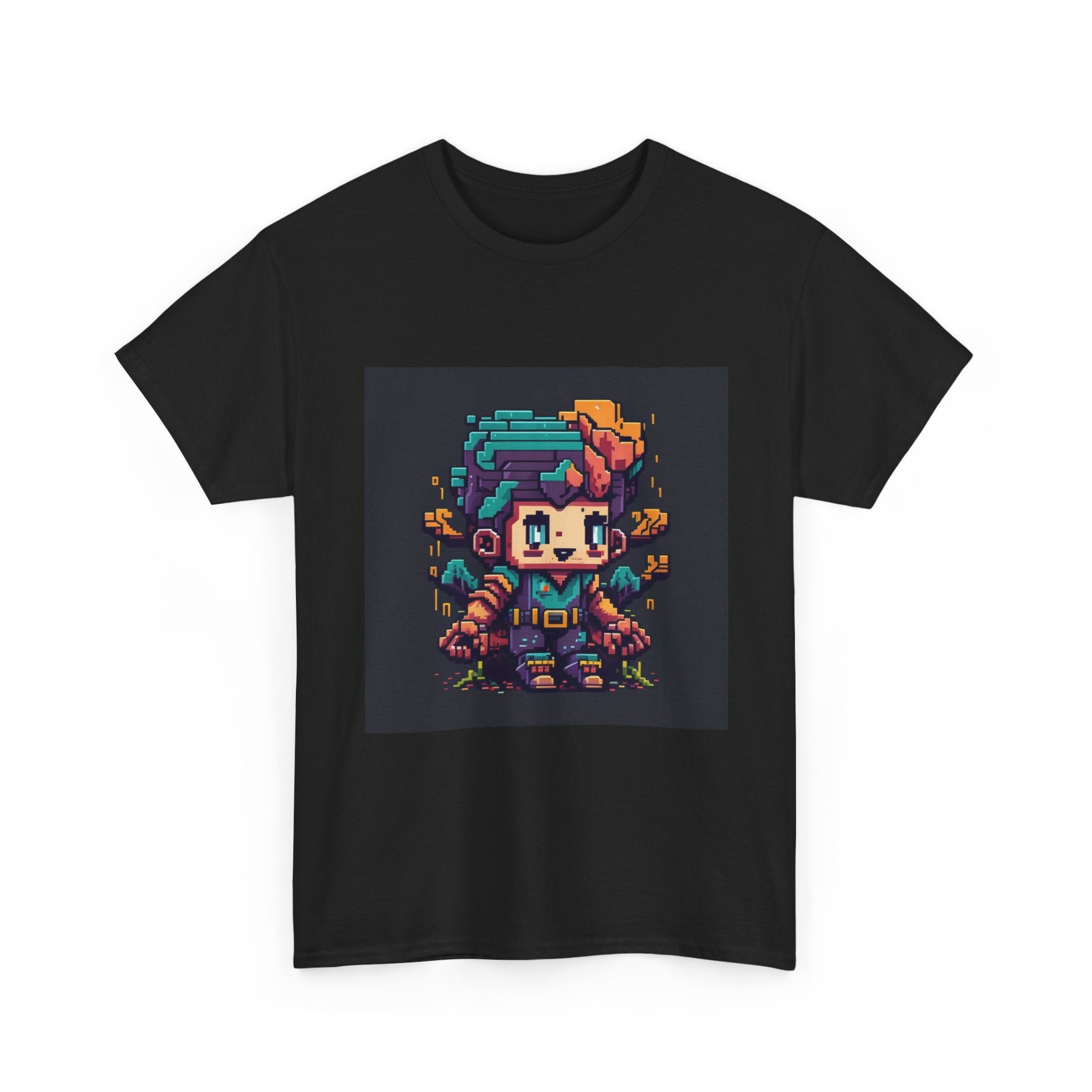 Pixel Art Retro Gamer T- Shirt Printify