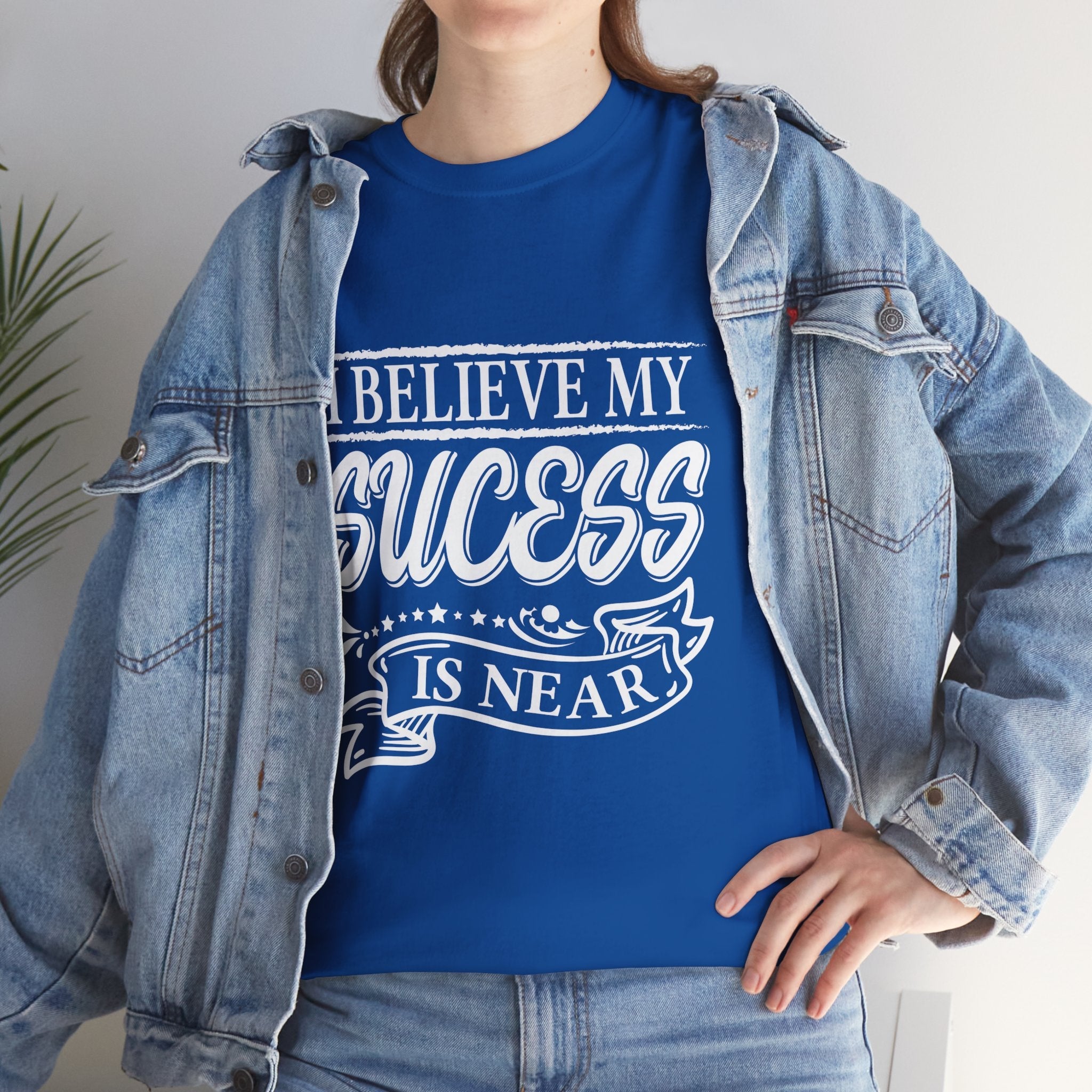 Success Is Near Motivational T- Shirt Printify