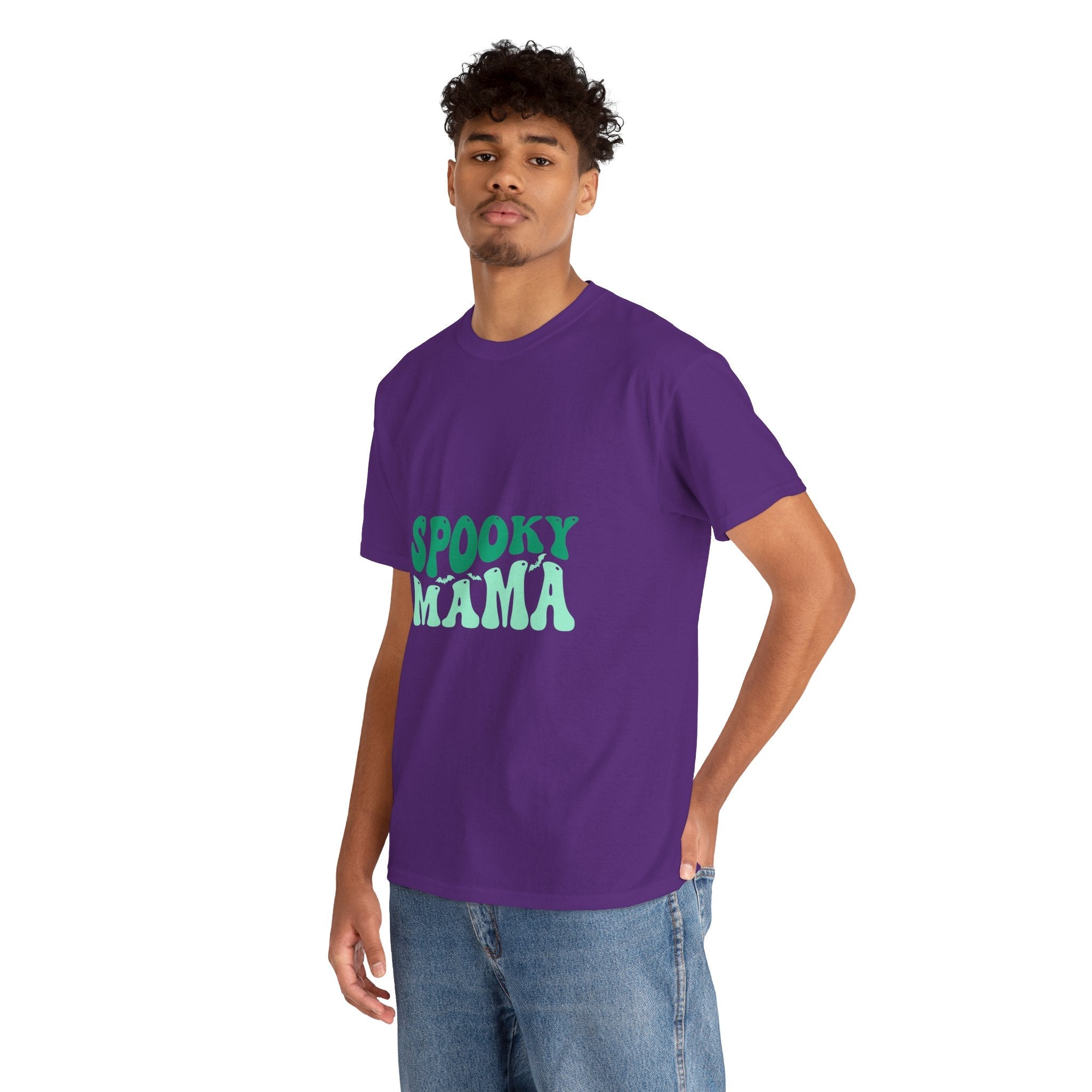 Spooky Mama Unisex Halloween T- Shirt Printify