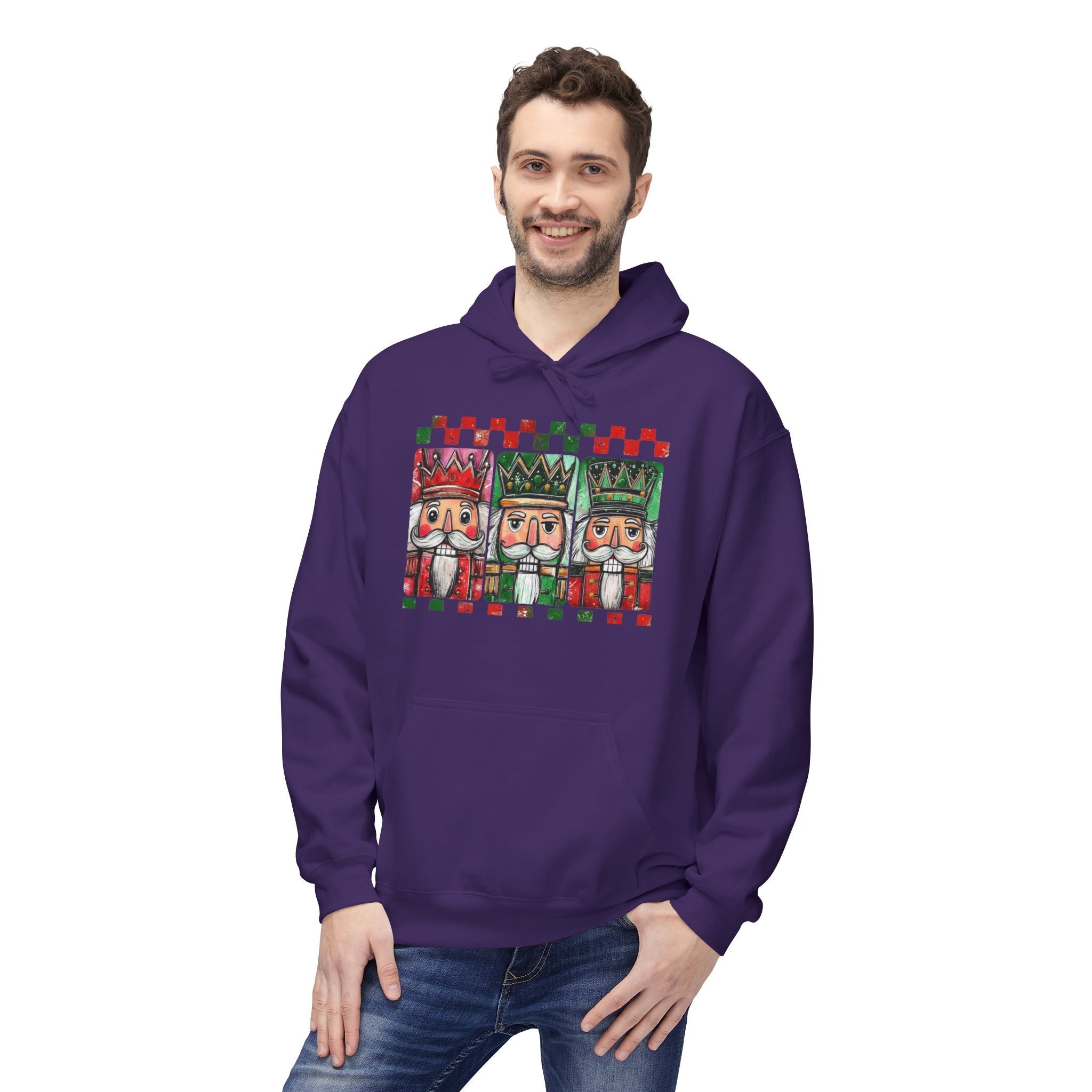 Nutcracker Christmas Hoodie Printify