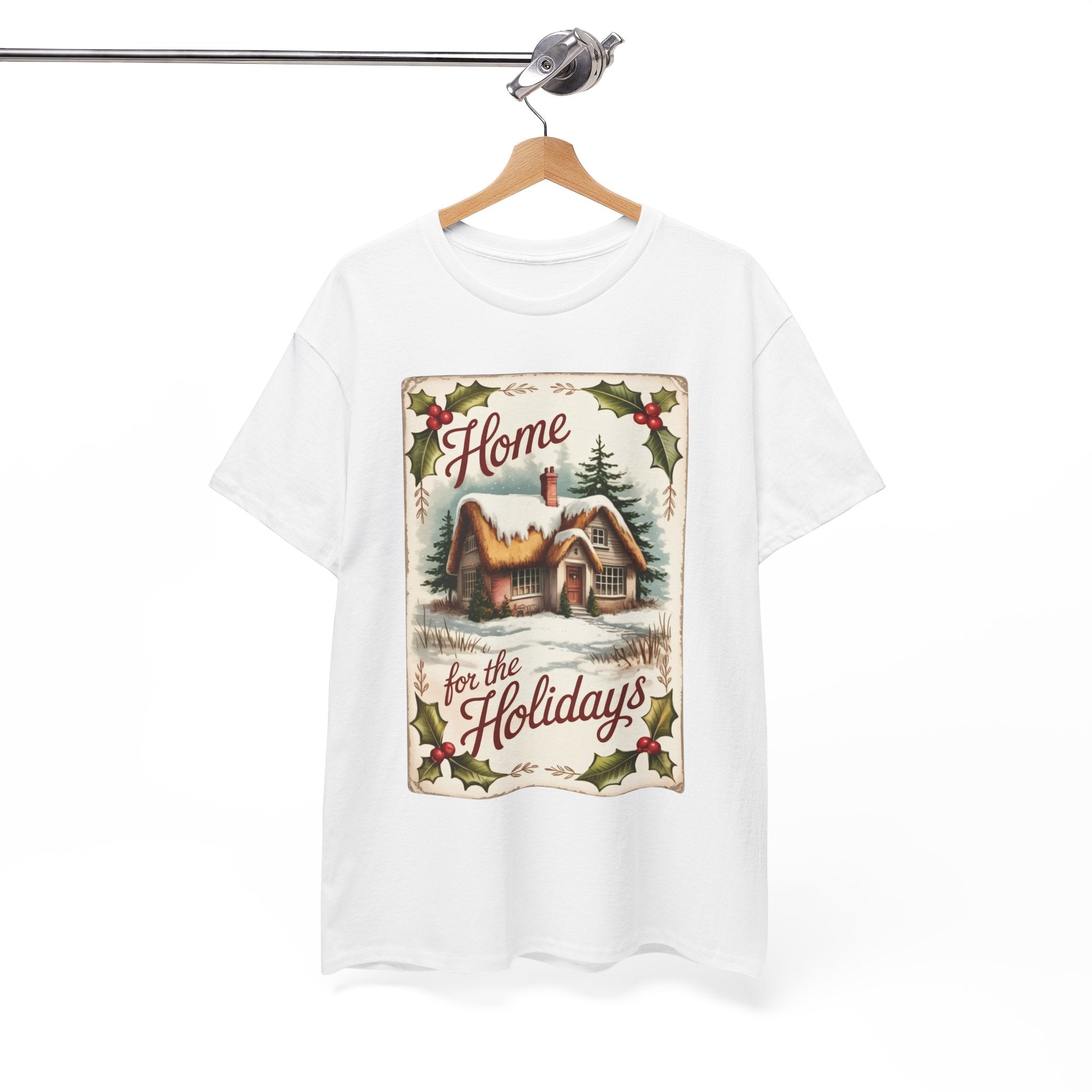 Home for the Holidays Unisex T- Shirt Printify