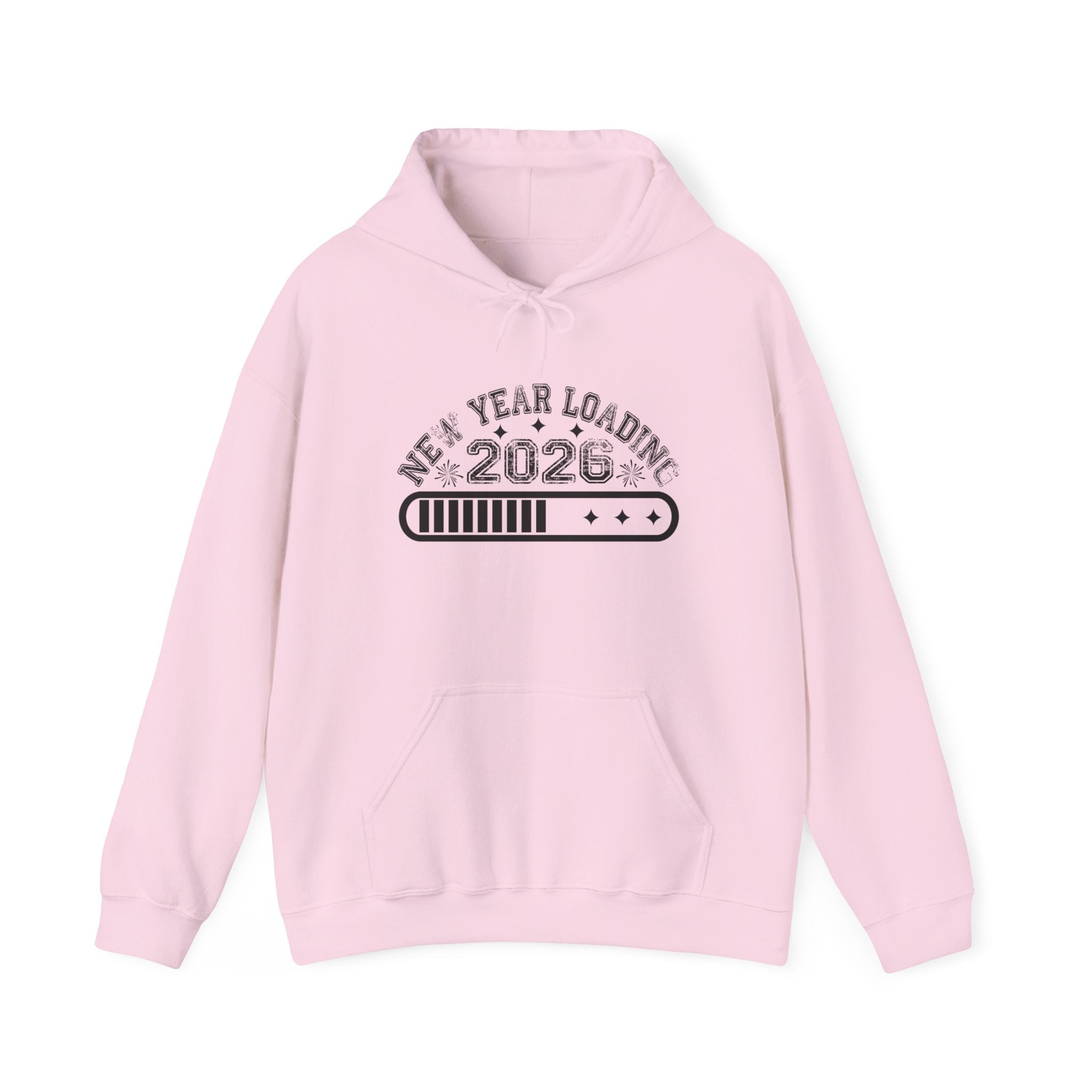2026 New Year Loading Hoodie Printify