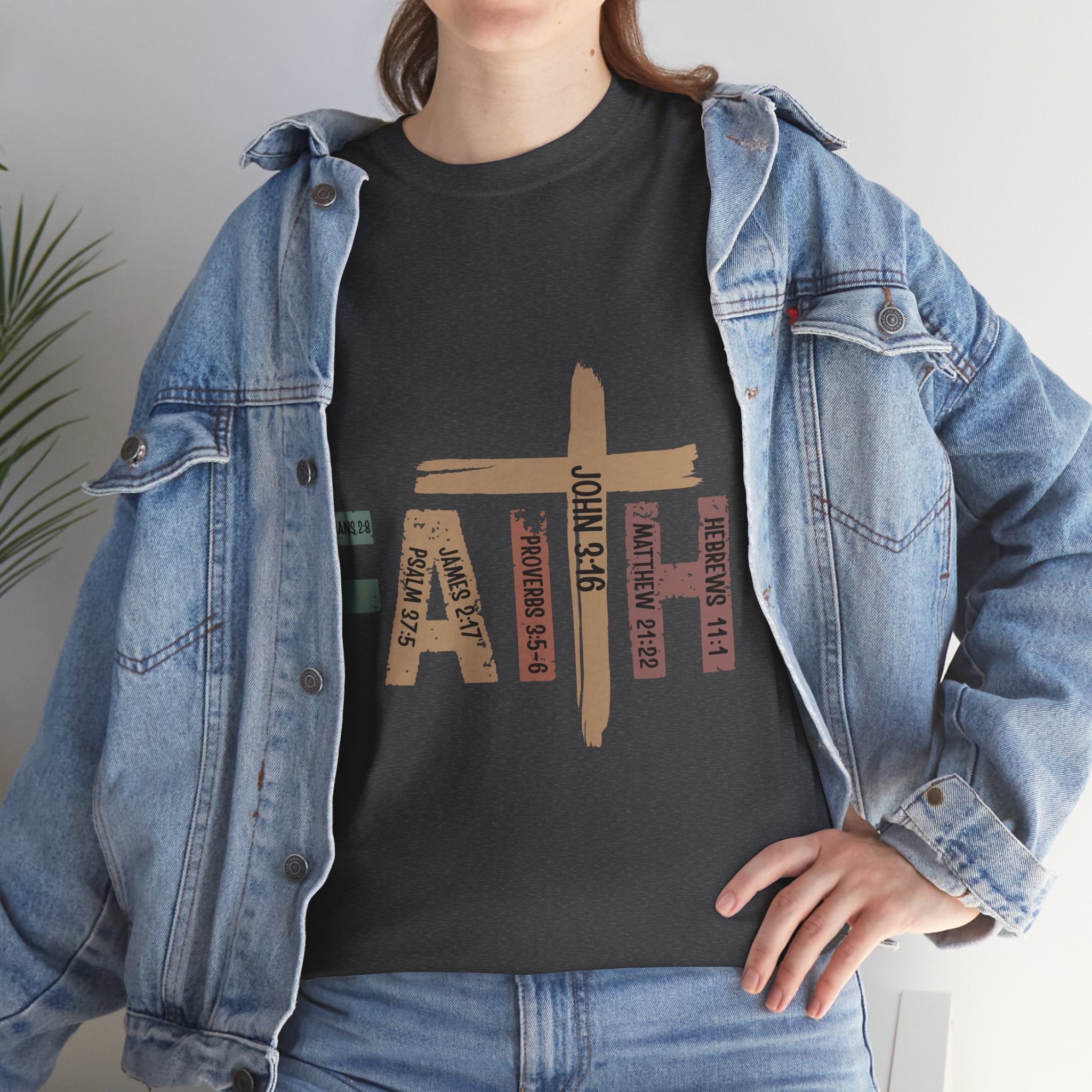 Faith Inspirational Unisex T- Shirt Printify