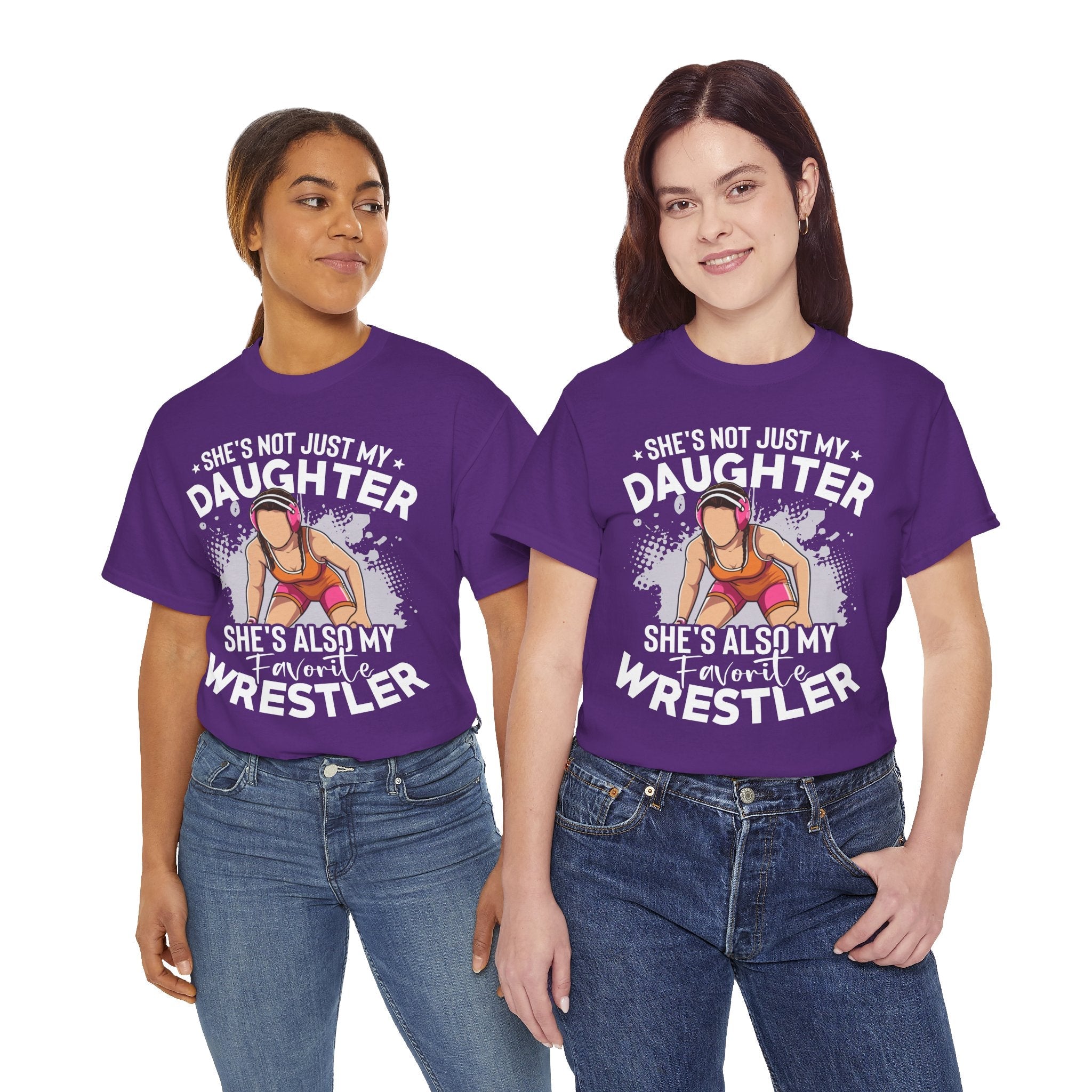 Wrestler's Daughter Graphic T- Shirt Printify