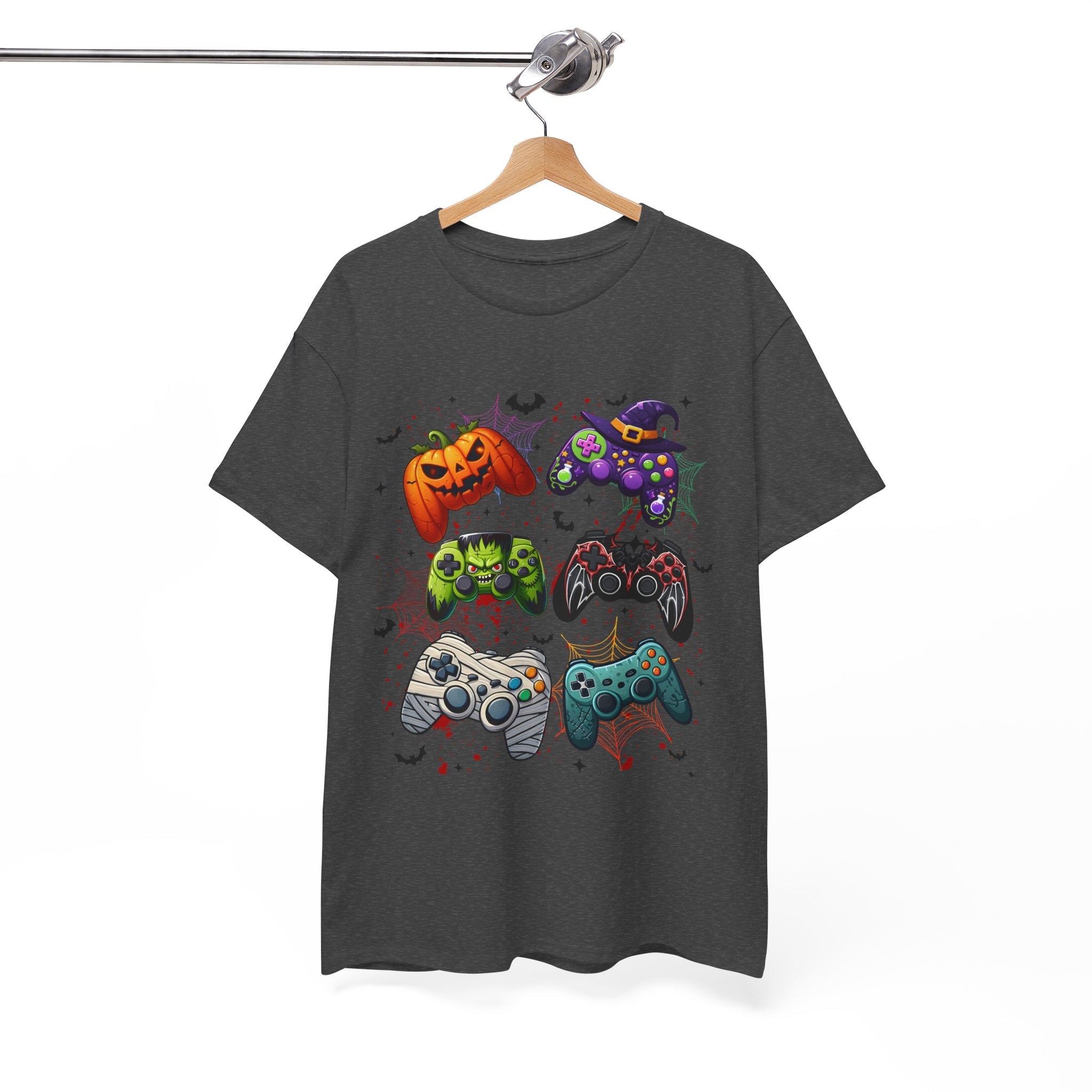 Halloween Gamer Unisex T- Shirt Printify