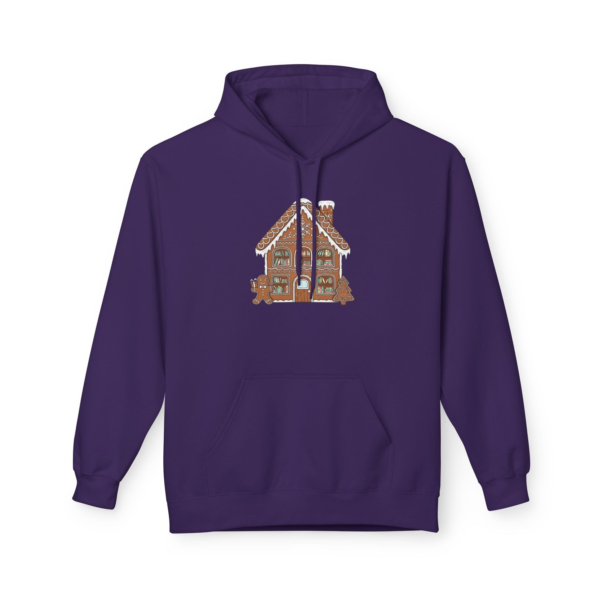 Gingerbread House Hoodie Printify