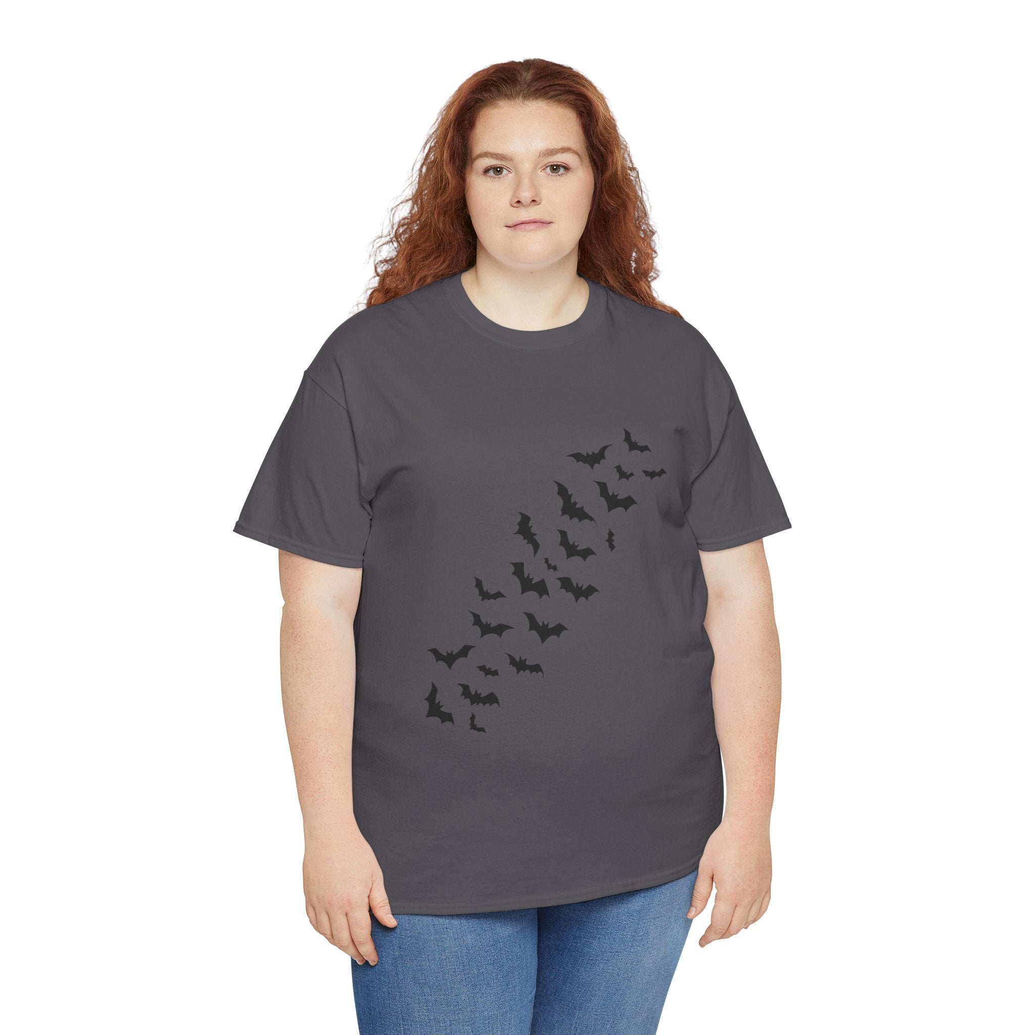 Halloween Bat Unisex Graphic T- Shirt Printify