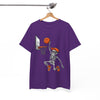 Skeleton Basketball Unisex Graphic T- Shirt Printify