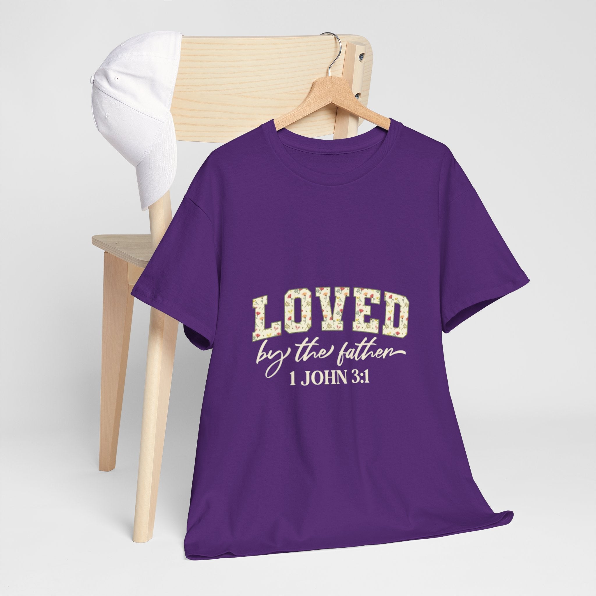 Loved by the Father T-Shirt Printify