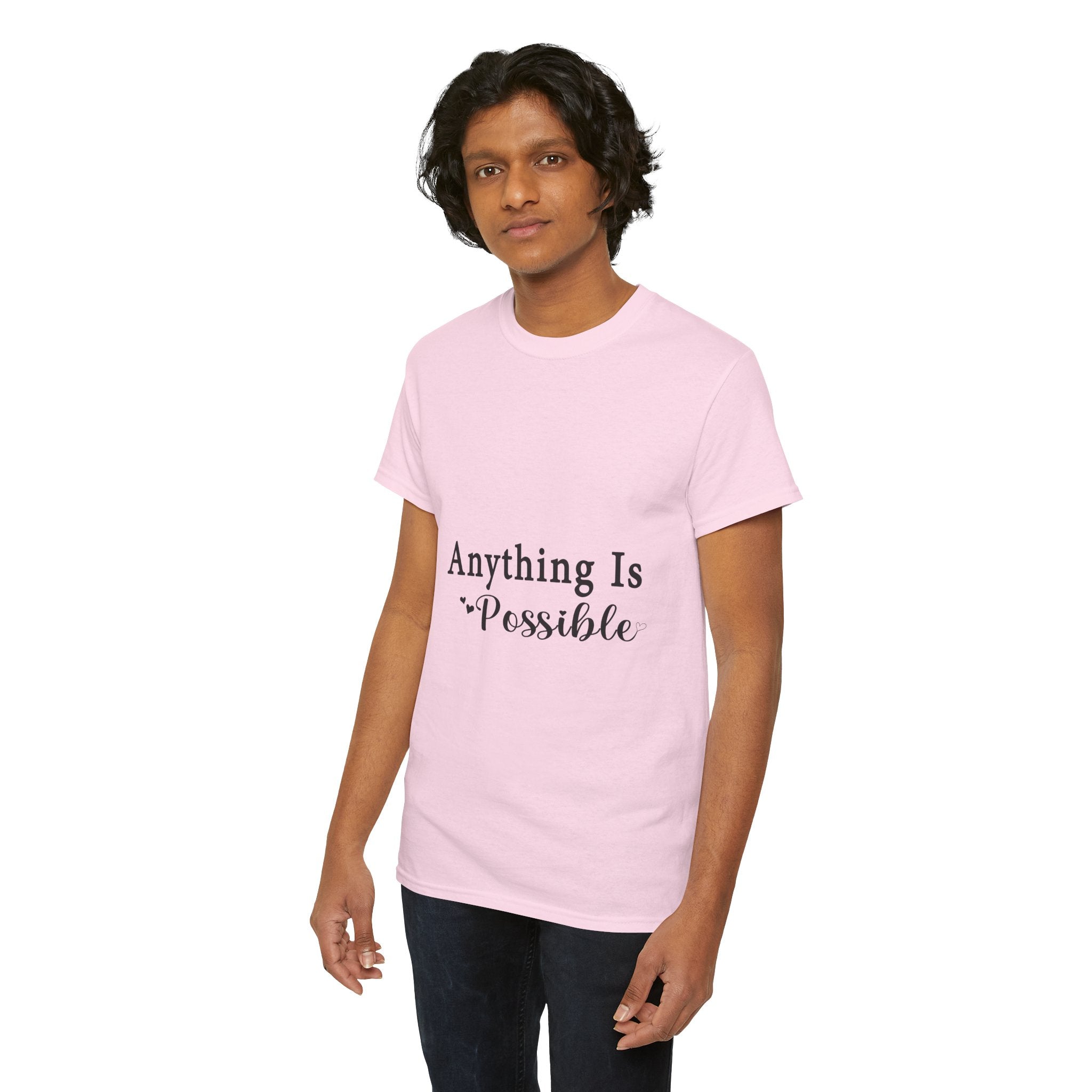 'Anything Is Possible' Motivational T- Shirt Printify