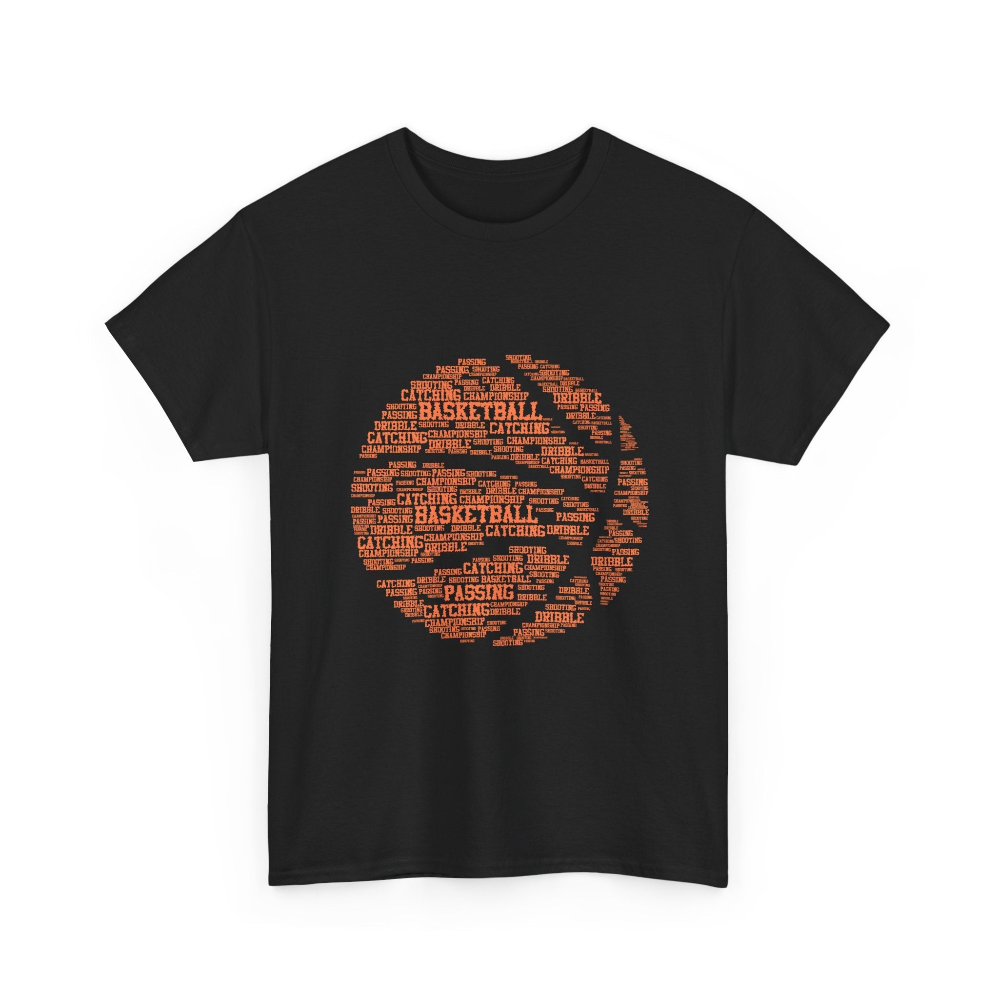 Basketball Word Art Unisex T- Shirt Printify
