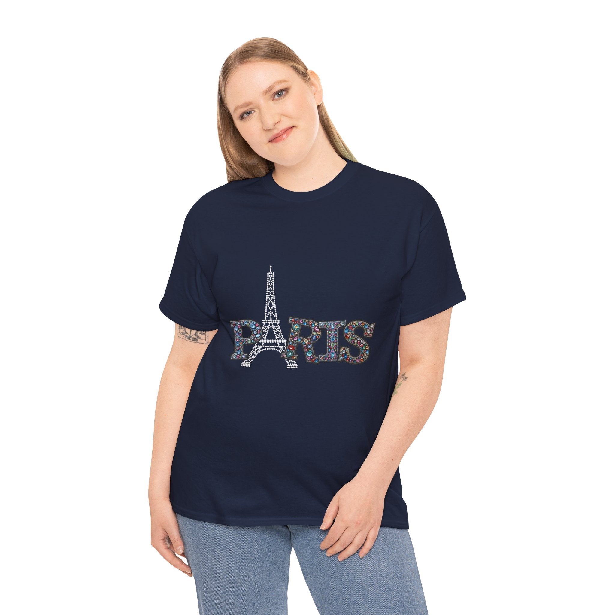 Paris Eiffel Tower Graphic T- Shirt Printify