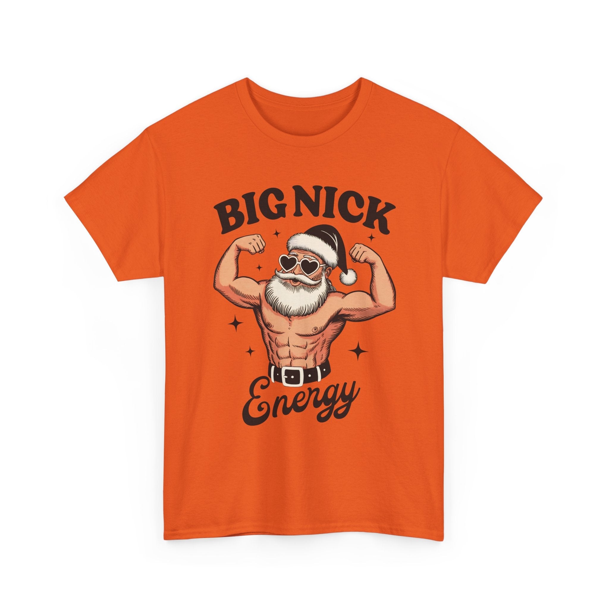 Big Nick Energy Unisex Christmas T-Shirt Printify