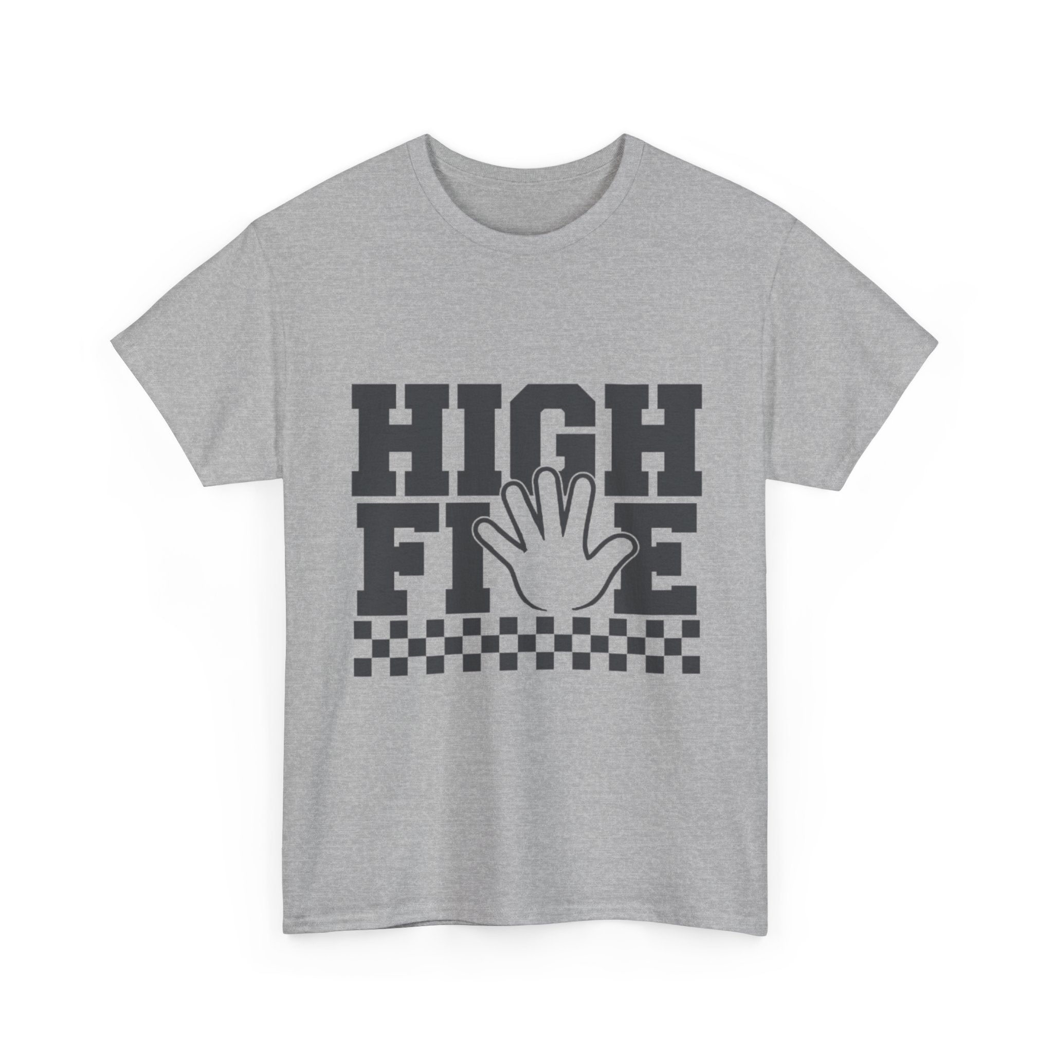 High Five Unisex Casual T- Shirt Printify