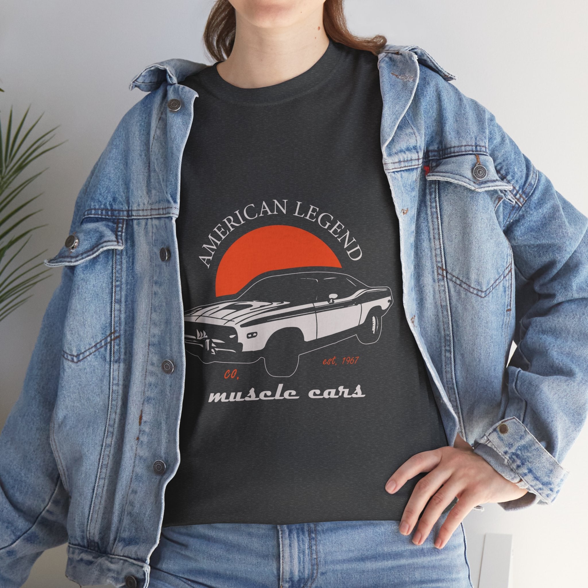 American Legend Muscle Car T-Shirt Printify