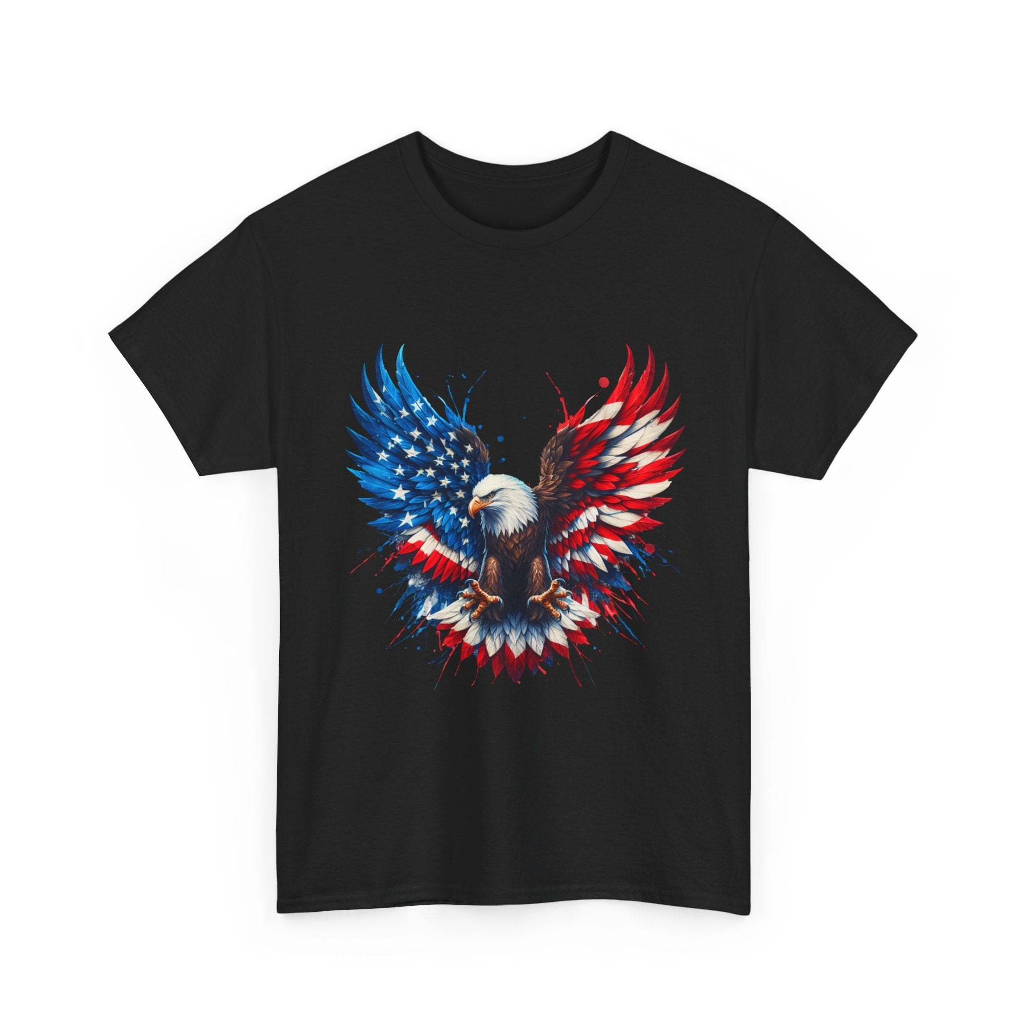 Patriotic Eagle Unisex T- Shirt Printify