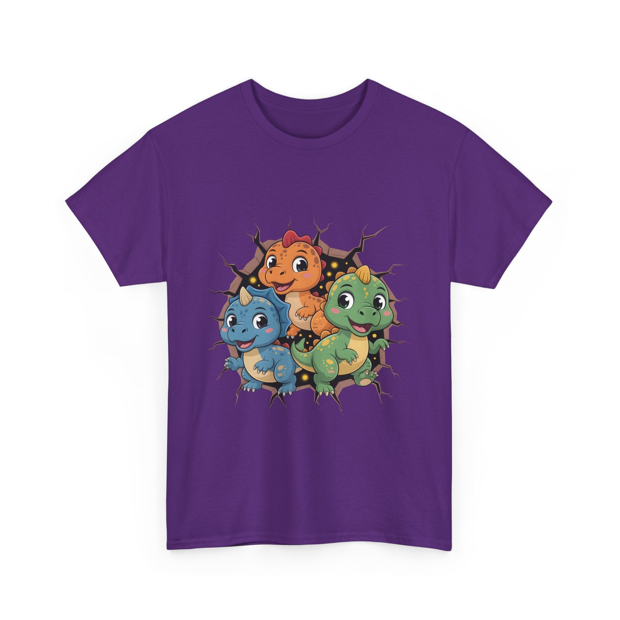 Cute Dinosaur Unisex Graphic T-Shirt Printify