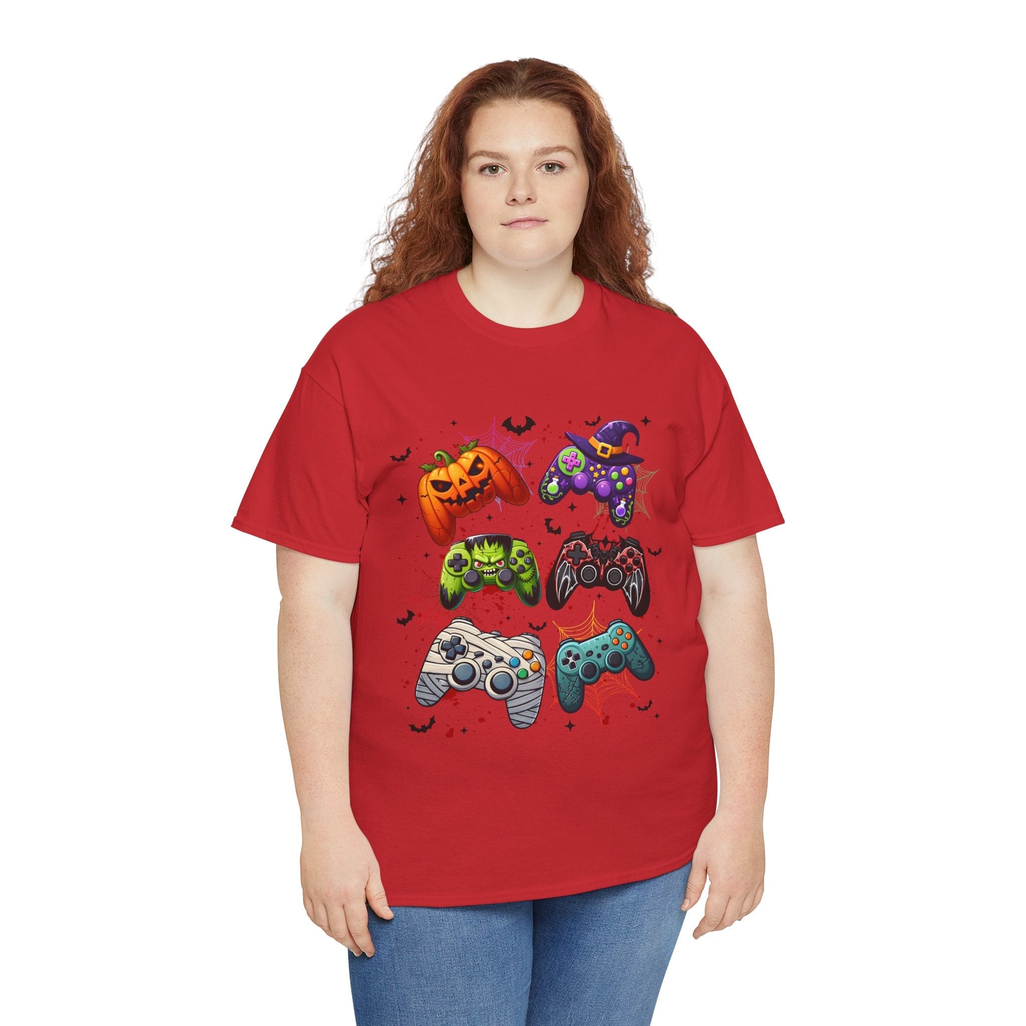 Halloween Gamer Unisex T- Shirt Printify