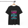 Mermaid Drink Like a Fish Unisex T-Shirt Printify