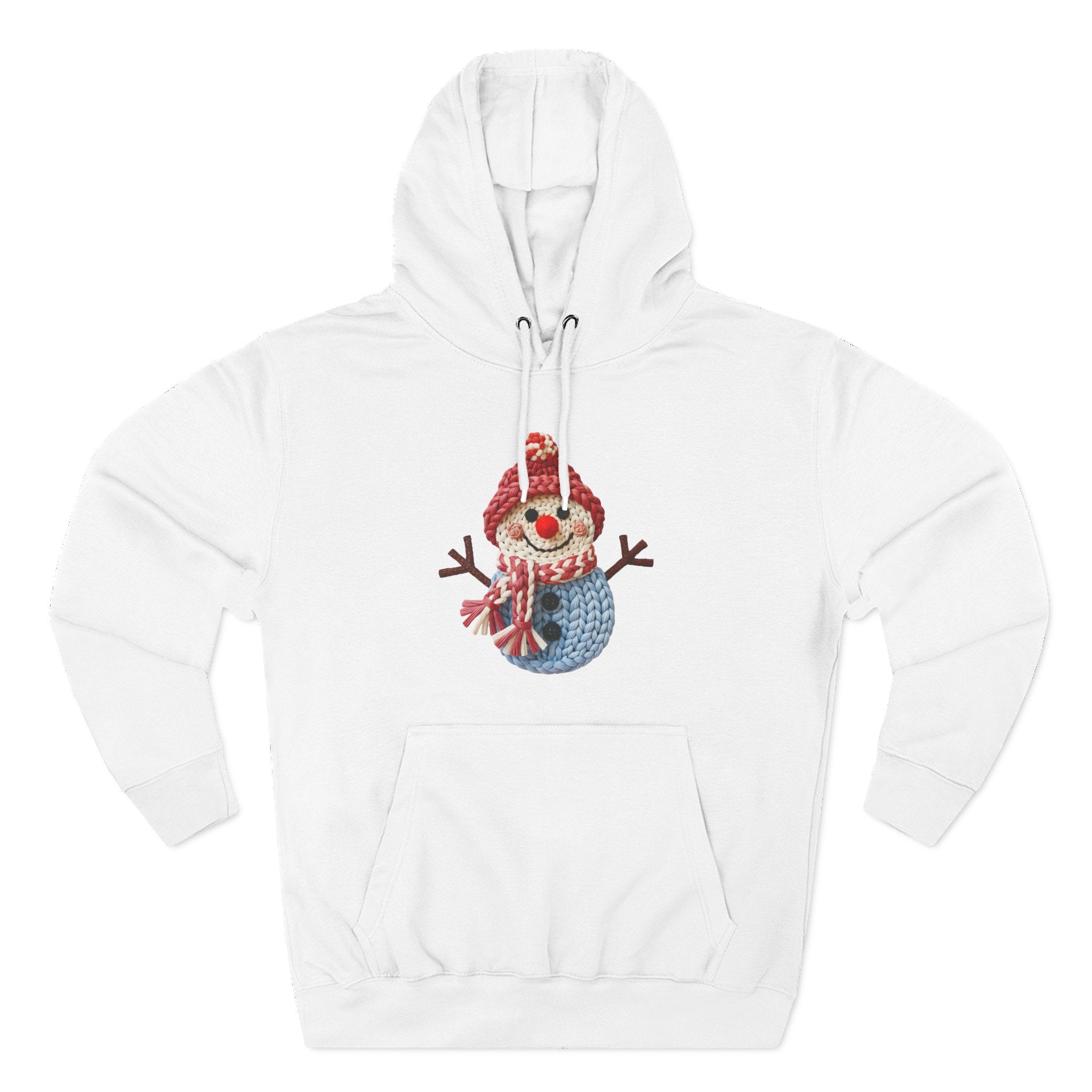 Winter Snowman Holiday Hoodie Printify