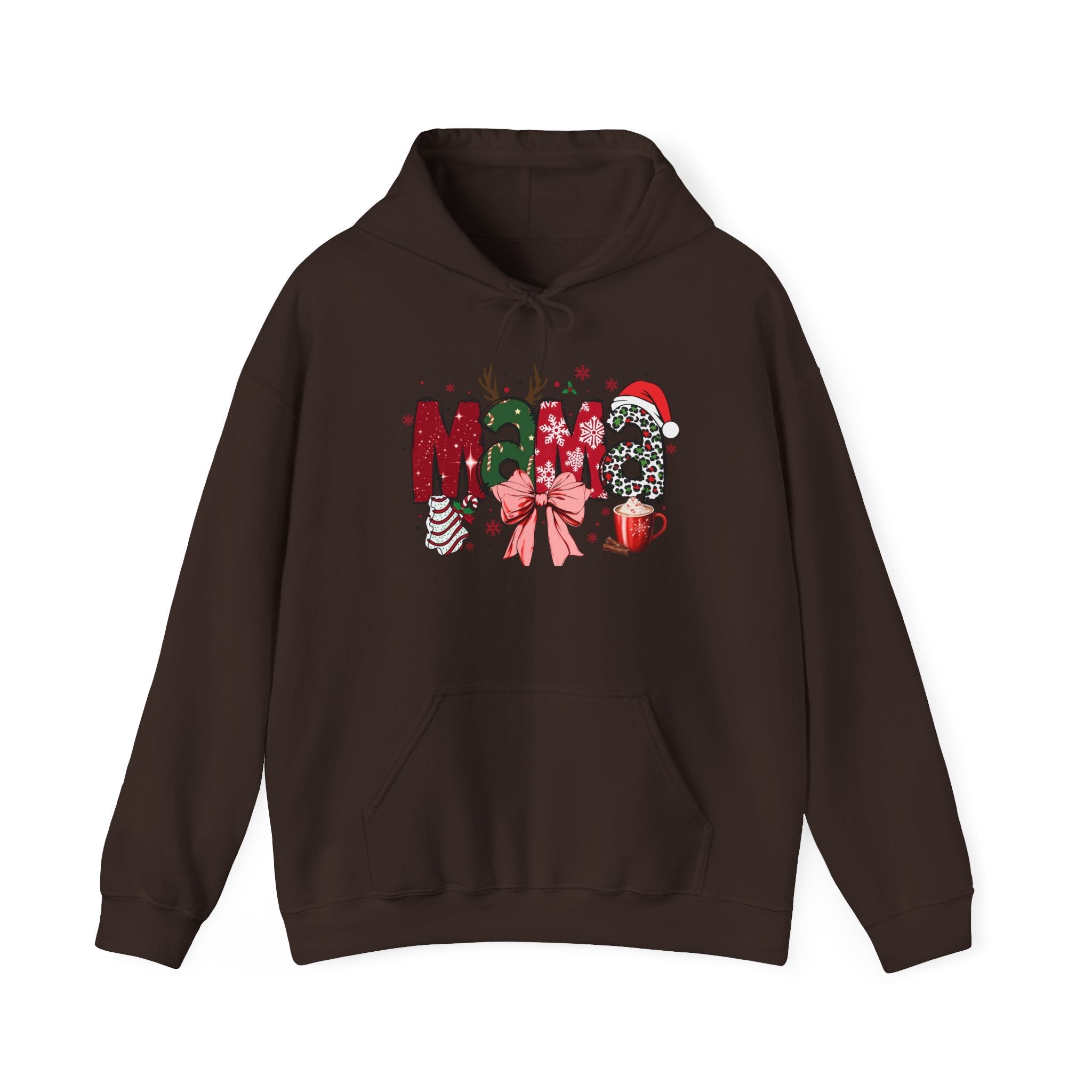 Mama Christmas Hoodie Printify