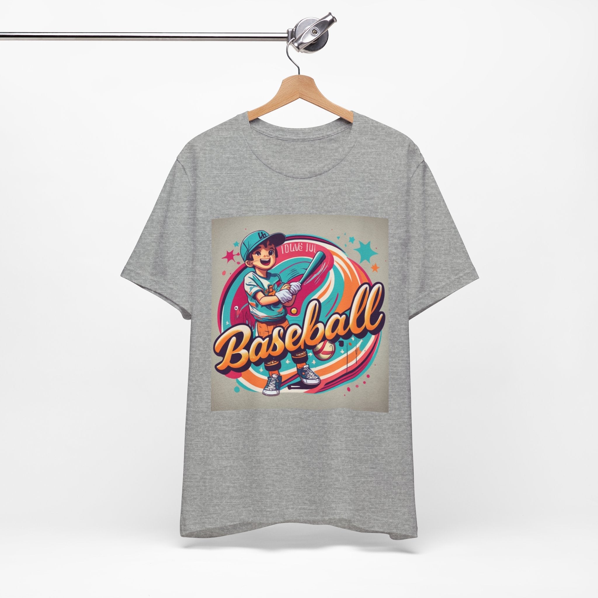 Baseball Vintage Style Graphic T- Shirt Printify