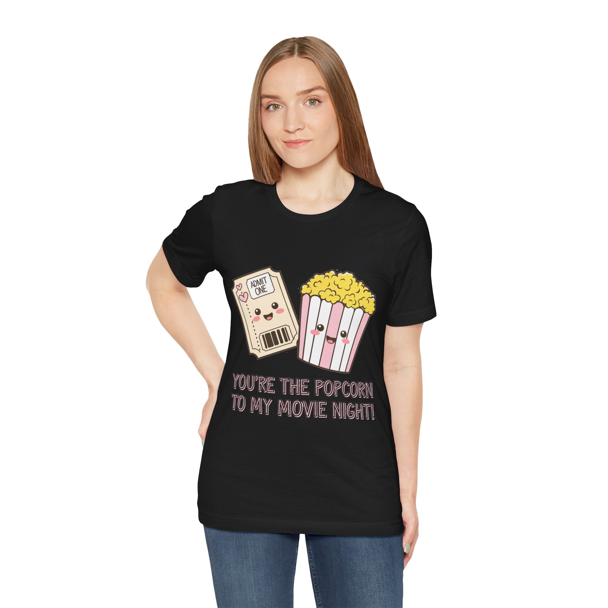 Movie Night Graphic T-Shirt Printify