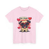 Pugs & Kisses Unisex Graphic T- Shirt Printify
