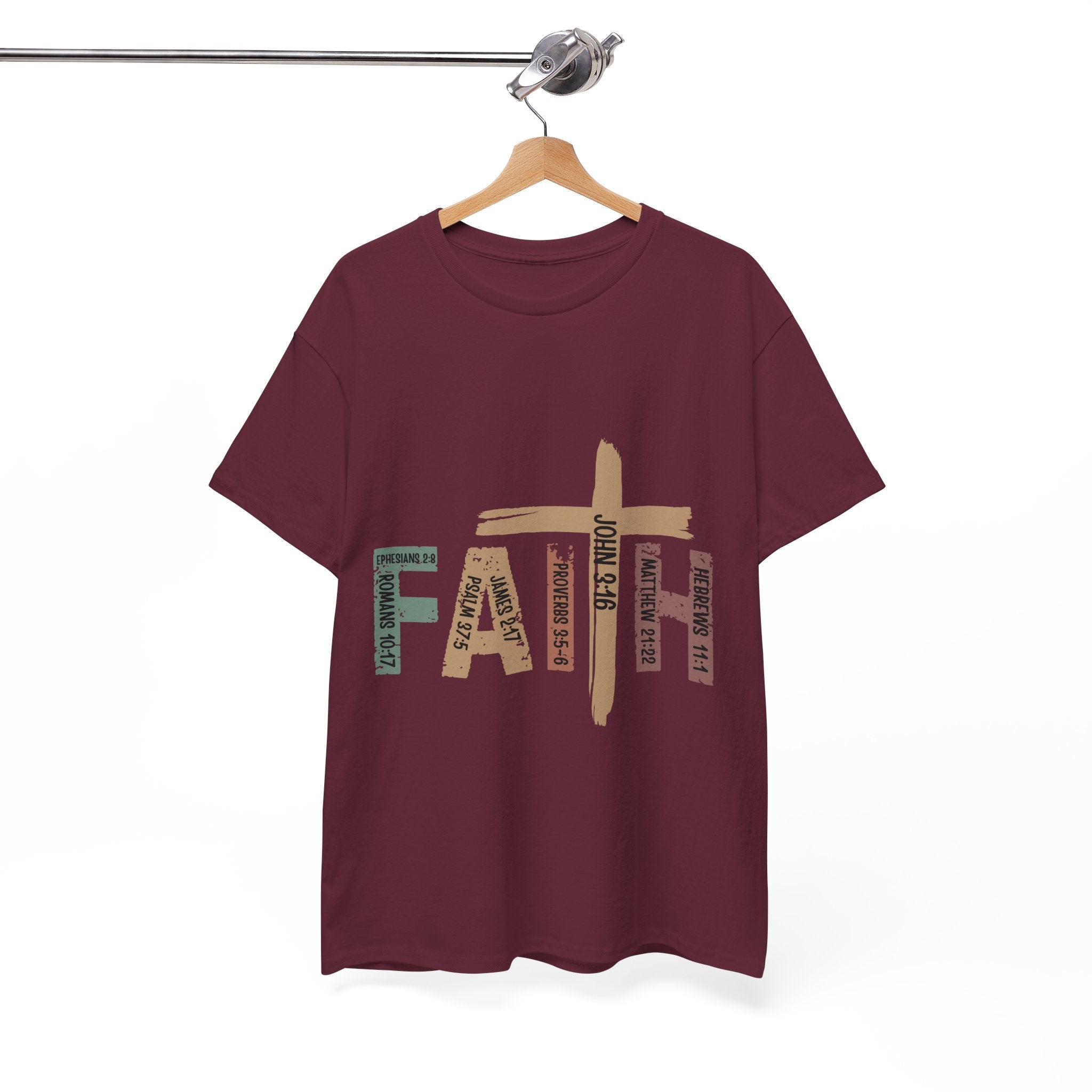 Faith Inspirational Unisex T- Shirt Printify