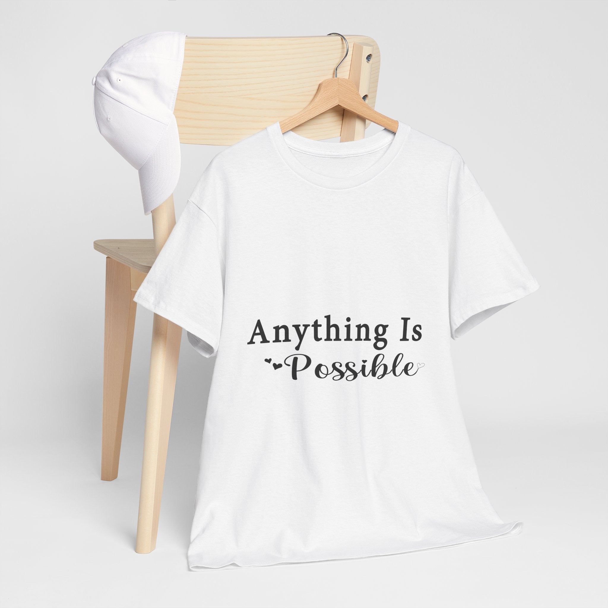 'Anything Is Possible' Motivational T- Shirt Printify