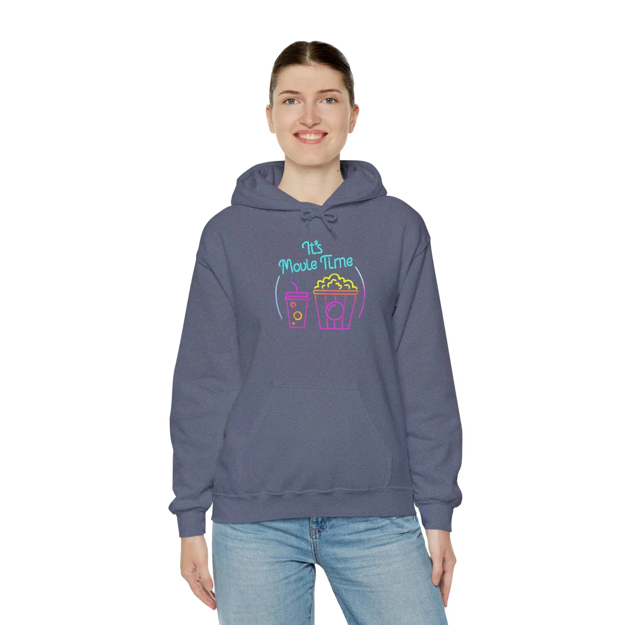 Uniusex Movie Night Hoodie Printify