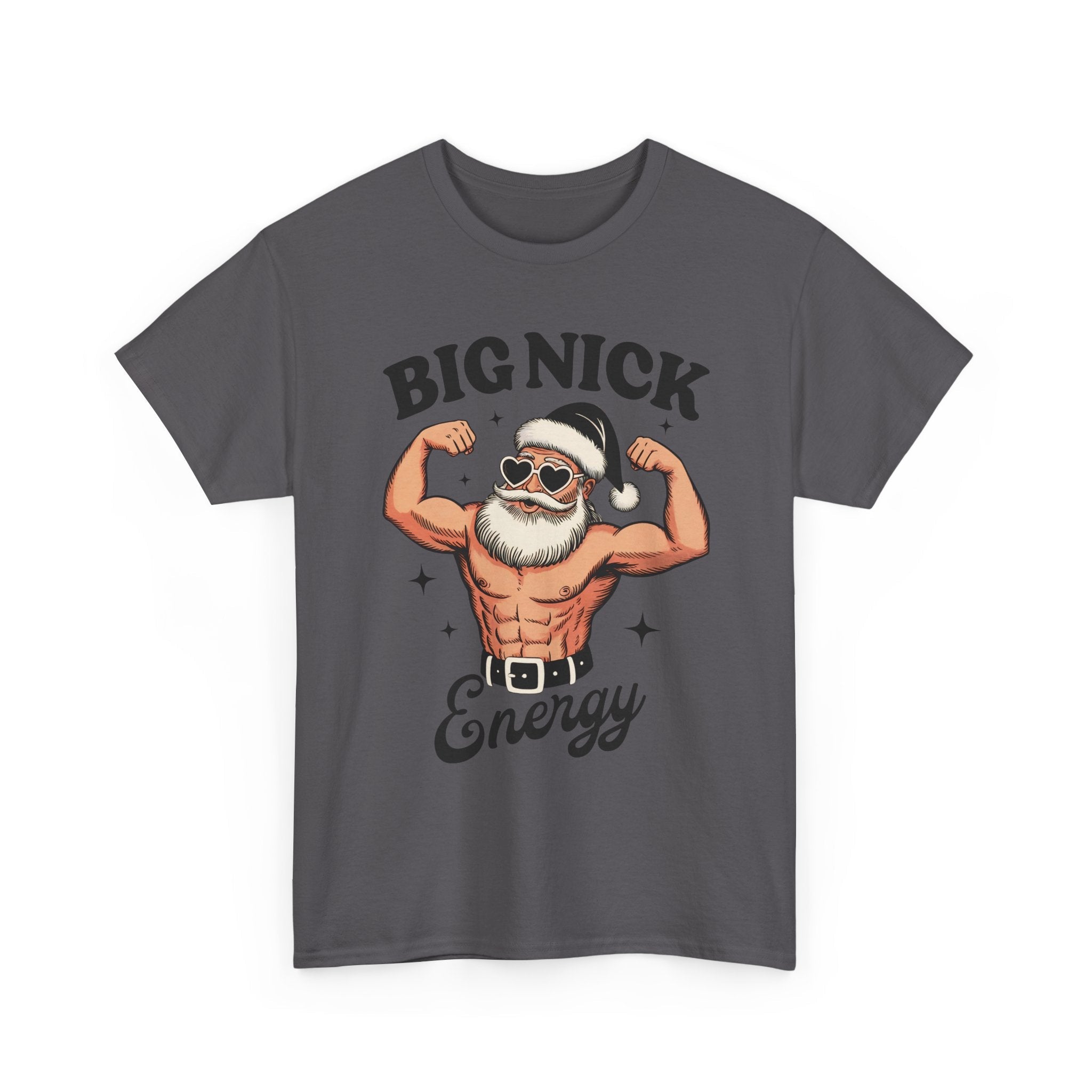 Big Nick Energy Unisex Christmas T-Shirt Printify