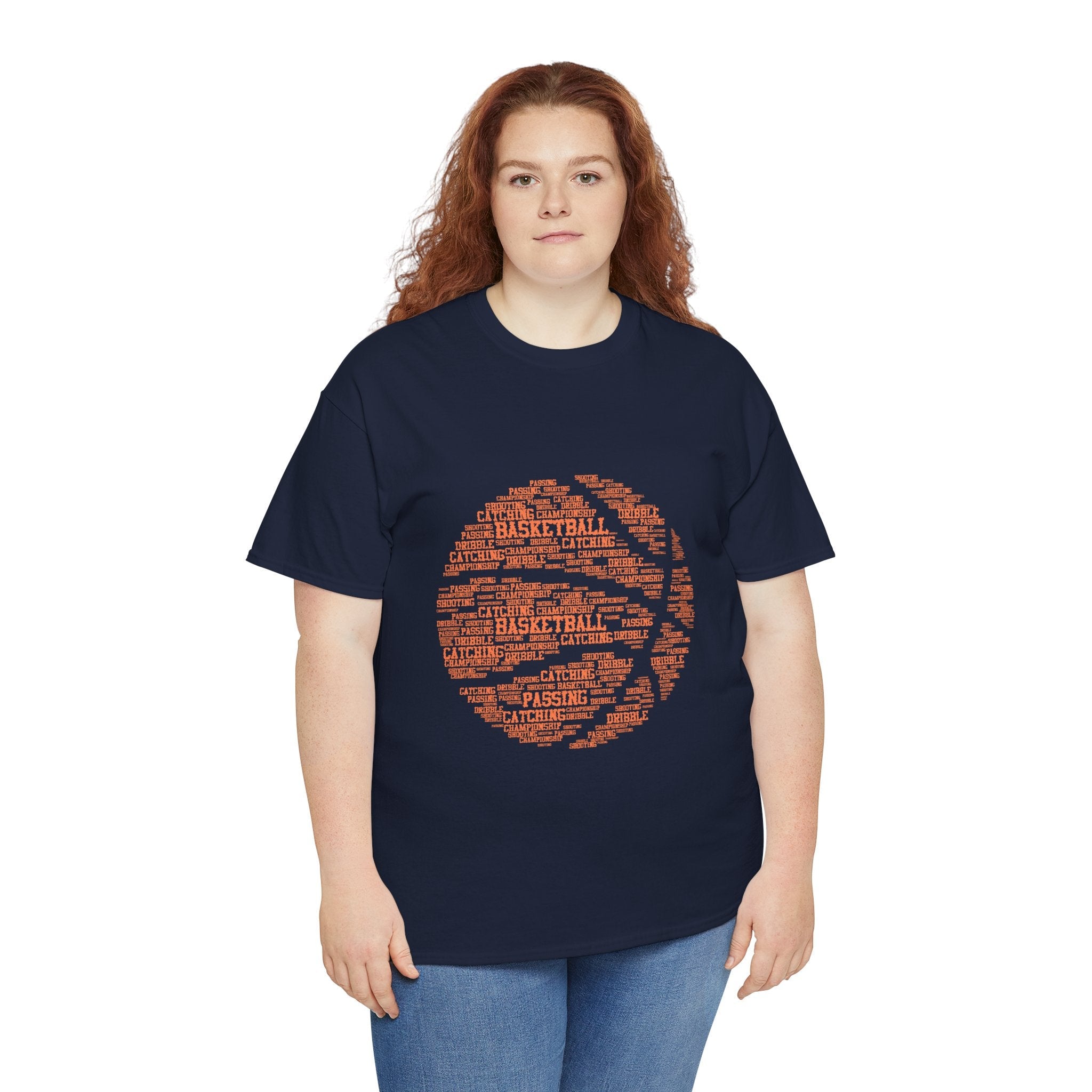 Basketball Word Art Unisex T- Shirt Printify