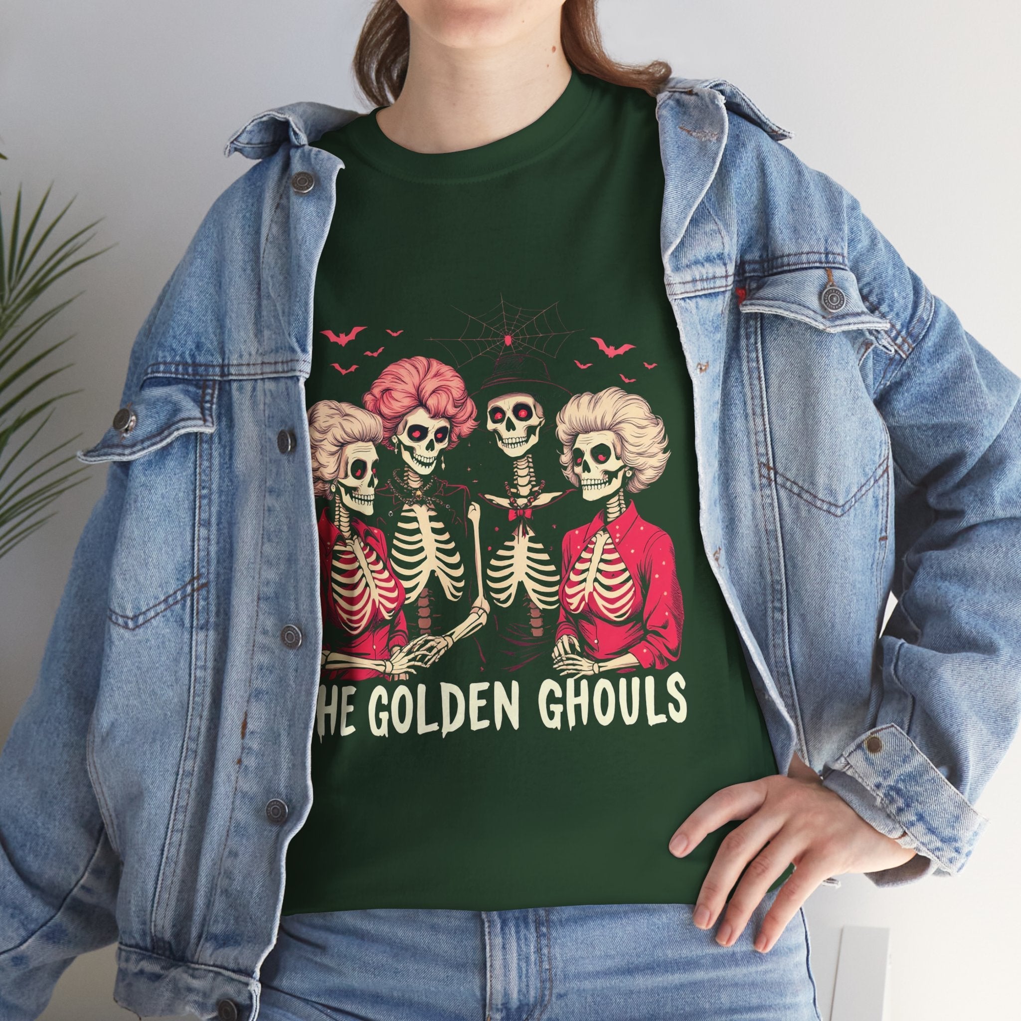 The Golden Ghouls Unisex Graphic T- Shirt Printify