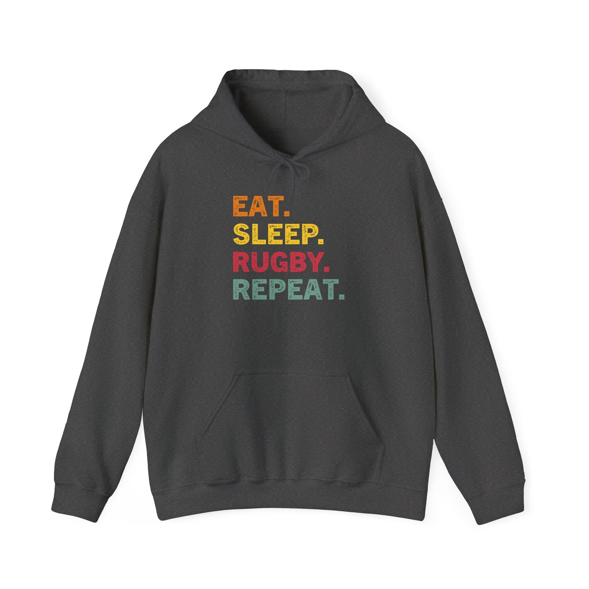 Eat. Sleep. Rugby. Repeat. Hoodie Printify